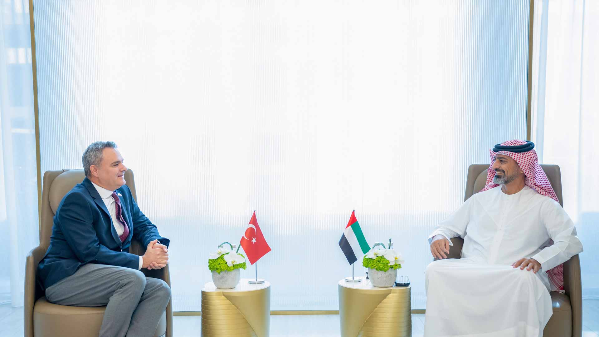 Ajman Crown Prince receives Ambassador of Türkiye
