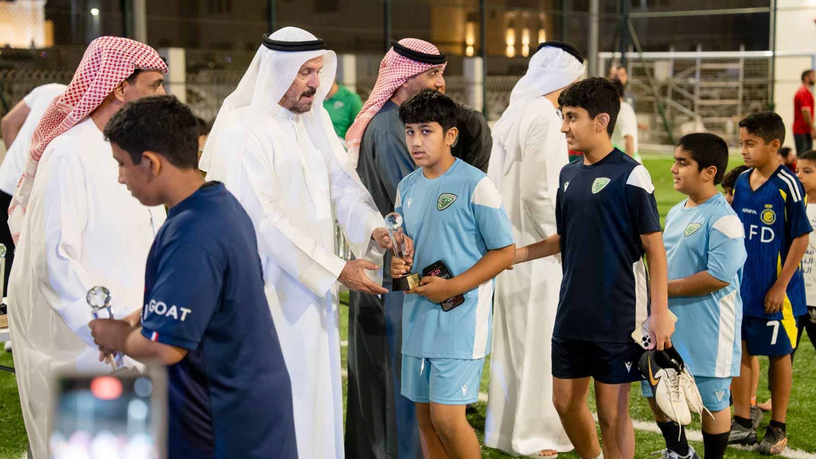 Wide participation in first Nahwa Sports Festival  