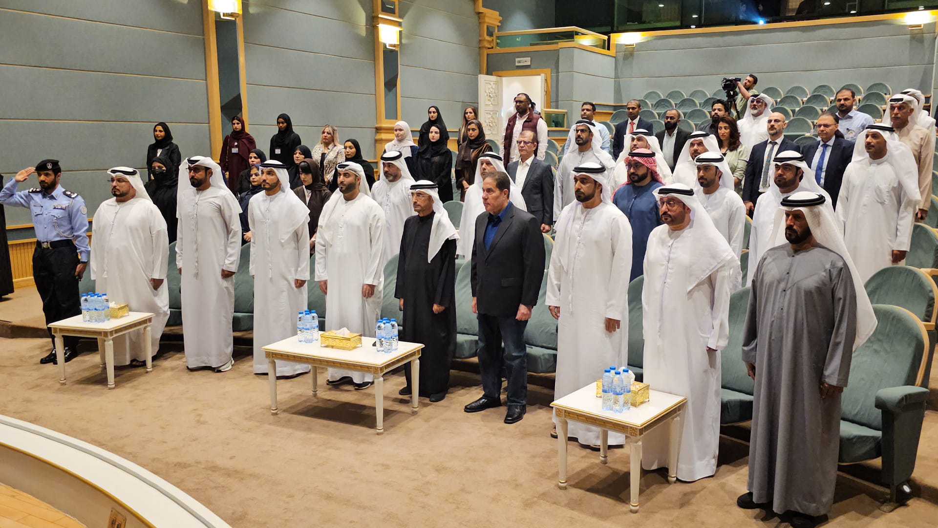 Al Zarouni Honouring partners in heat stress initiative 