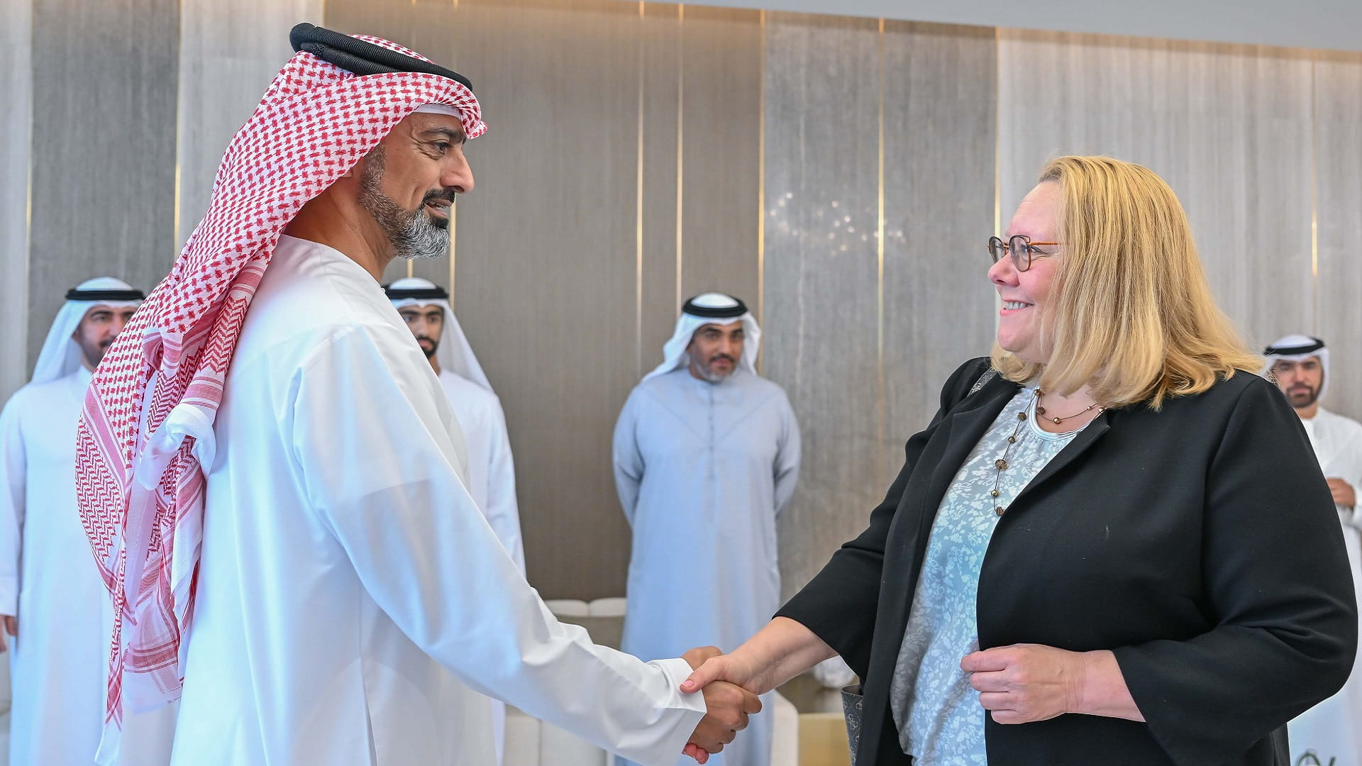 Ammar Al Nuaimi receives Finnish ambassador to UAE 