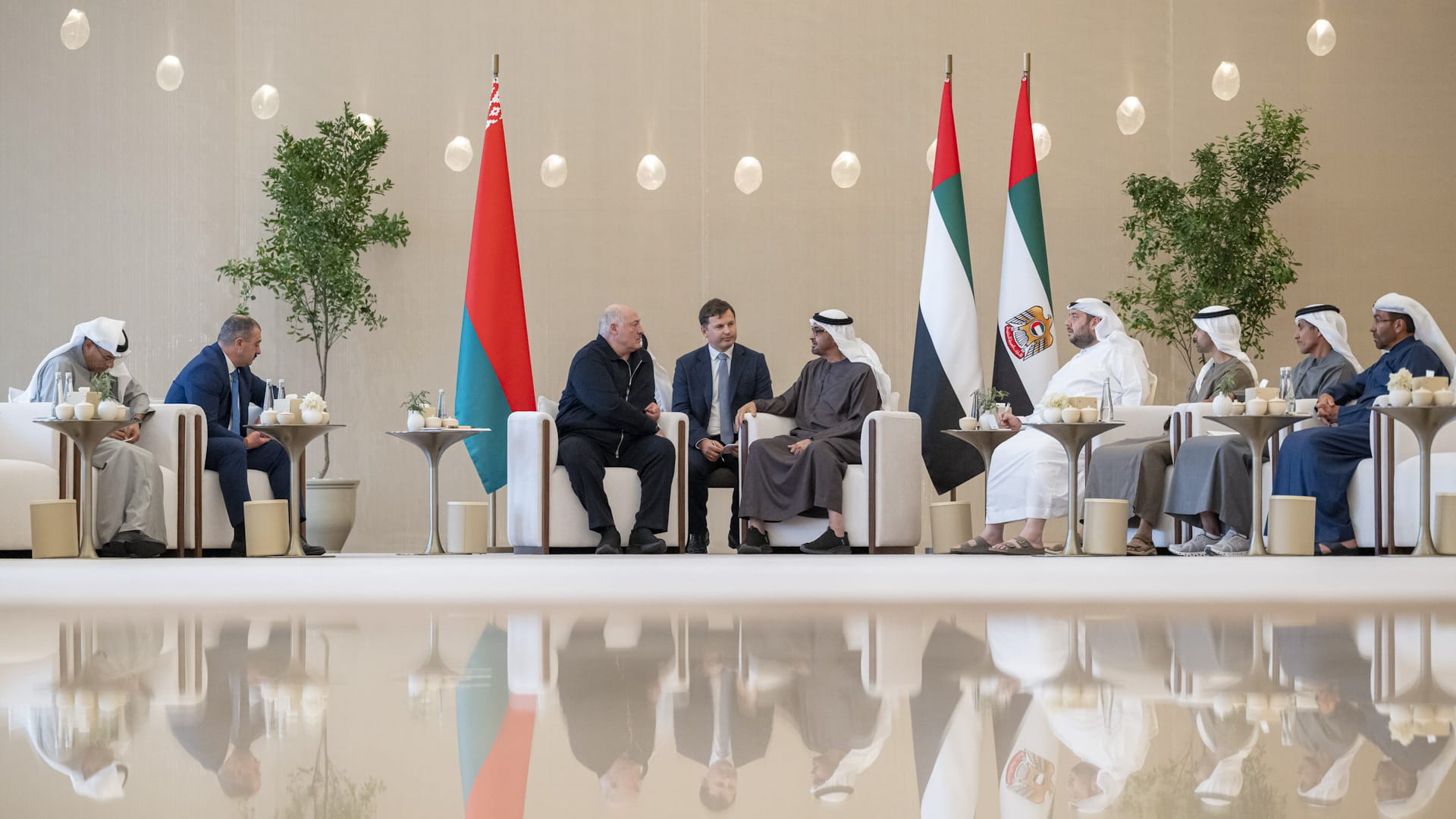 Mohamed bin Zayed, Belarus President discuss bilateral relations 