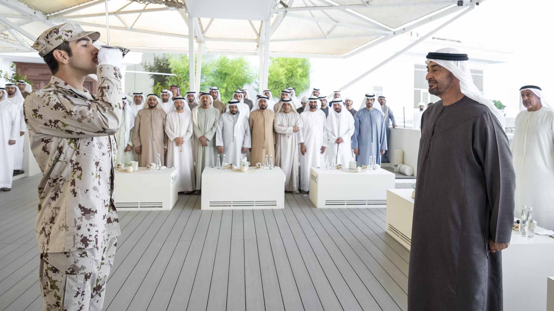 UAE President receives Mohammed bin Rashid bin Mohammed bin Rashid 