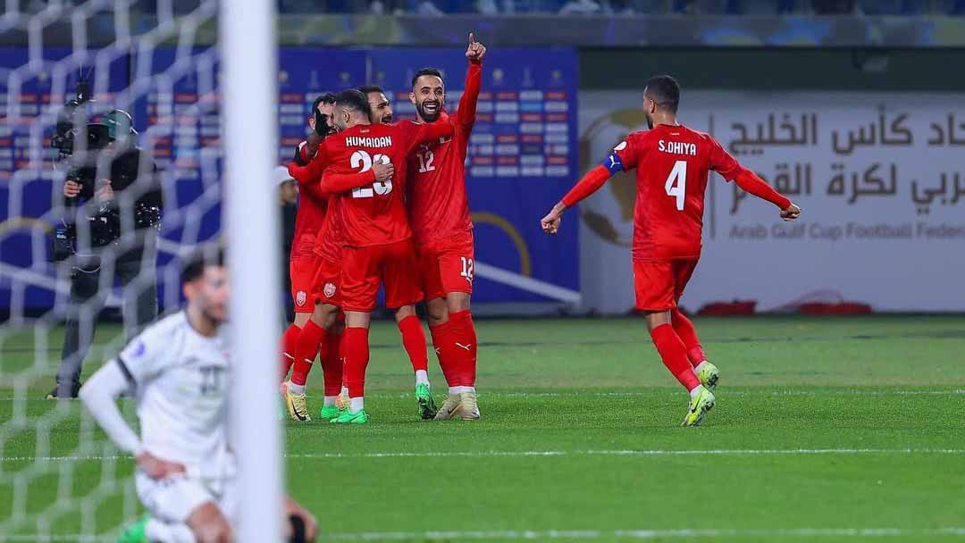 Bahrain National Team defeat Iraq in Gulf 26 