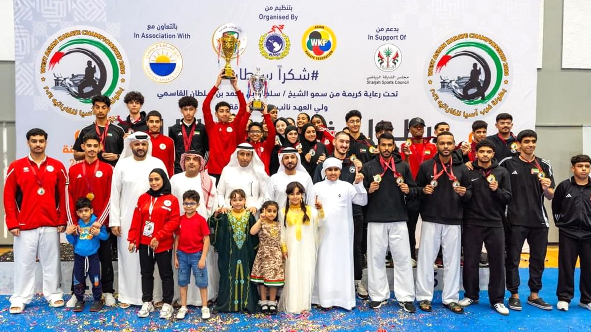UAE Karate Team to compete in the Arab Championship in Jordan 