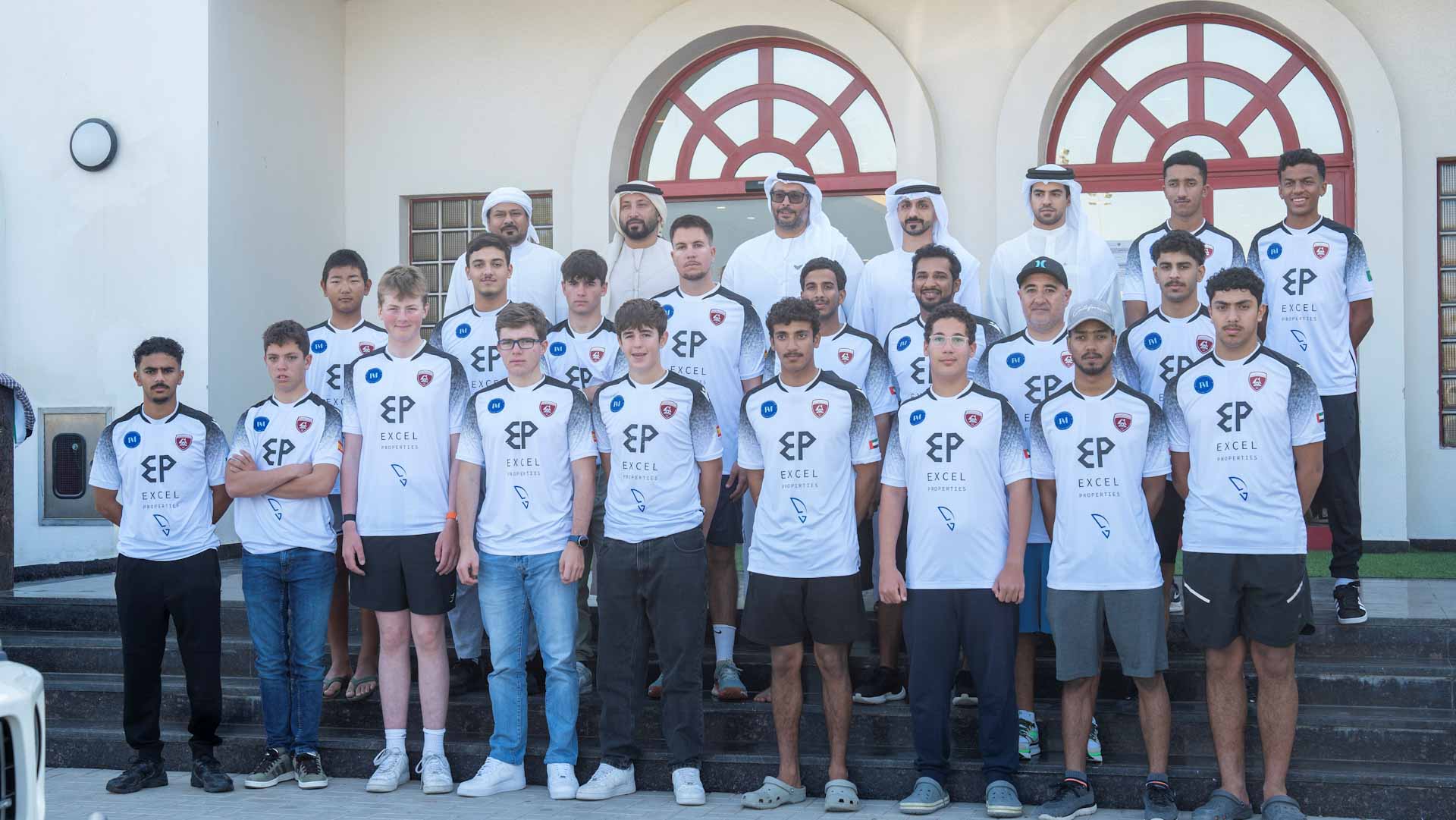 Ahmed bin Hamdan visits sailing camp at Al Hamriyah Club 