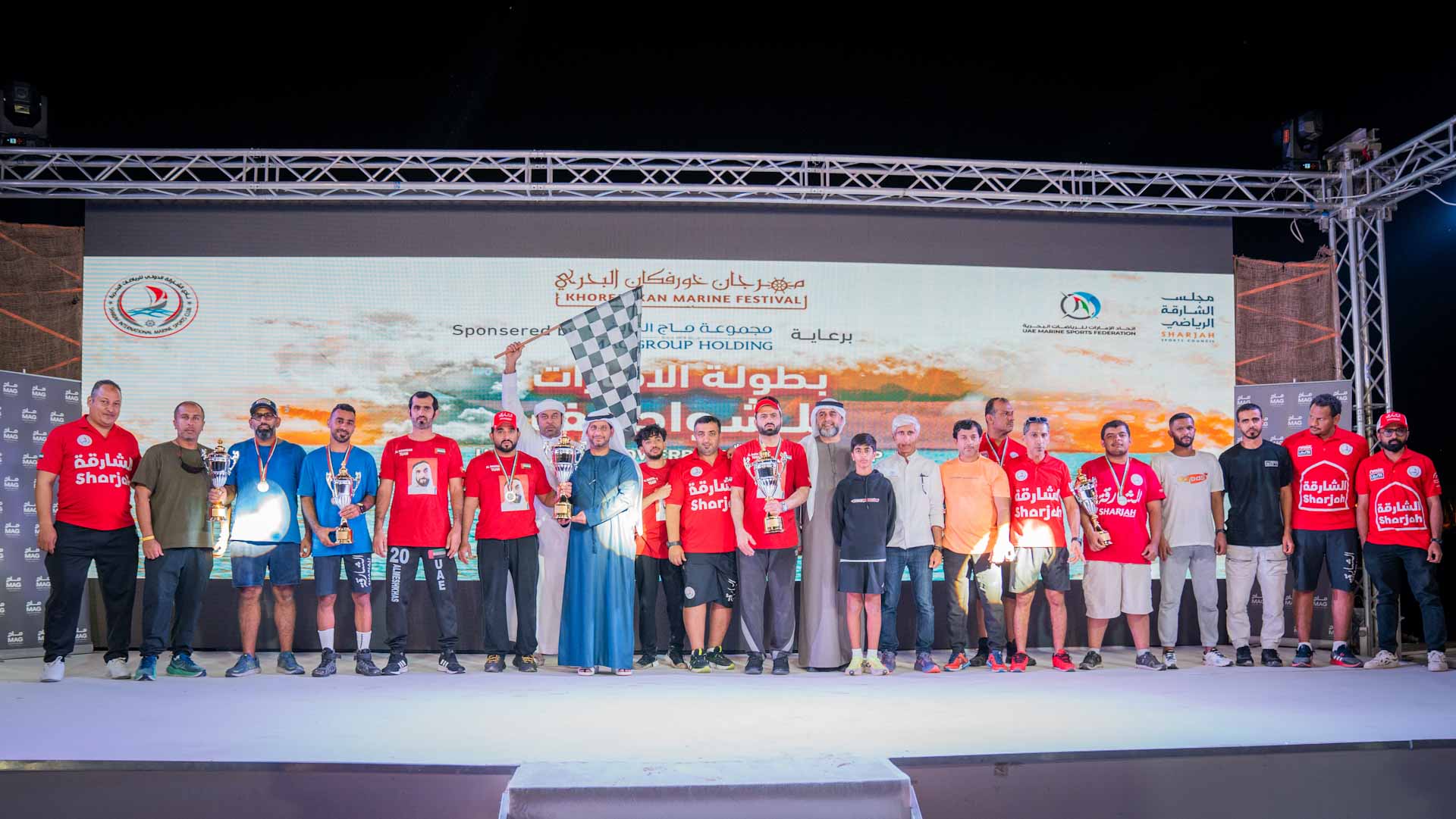 Al Meshkhas 33 boat wins the 1st round of Shawahif Championship 