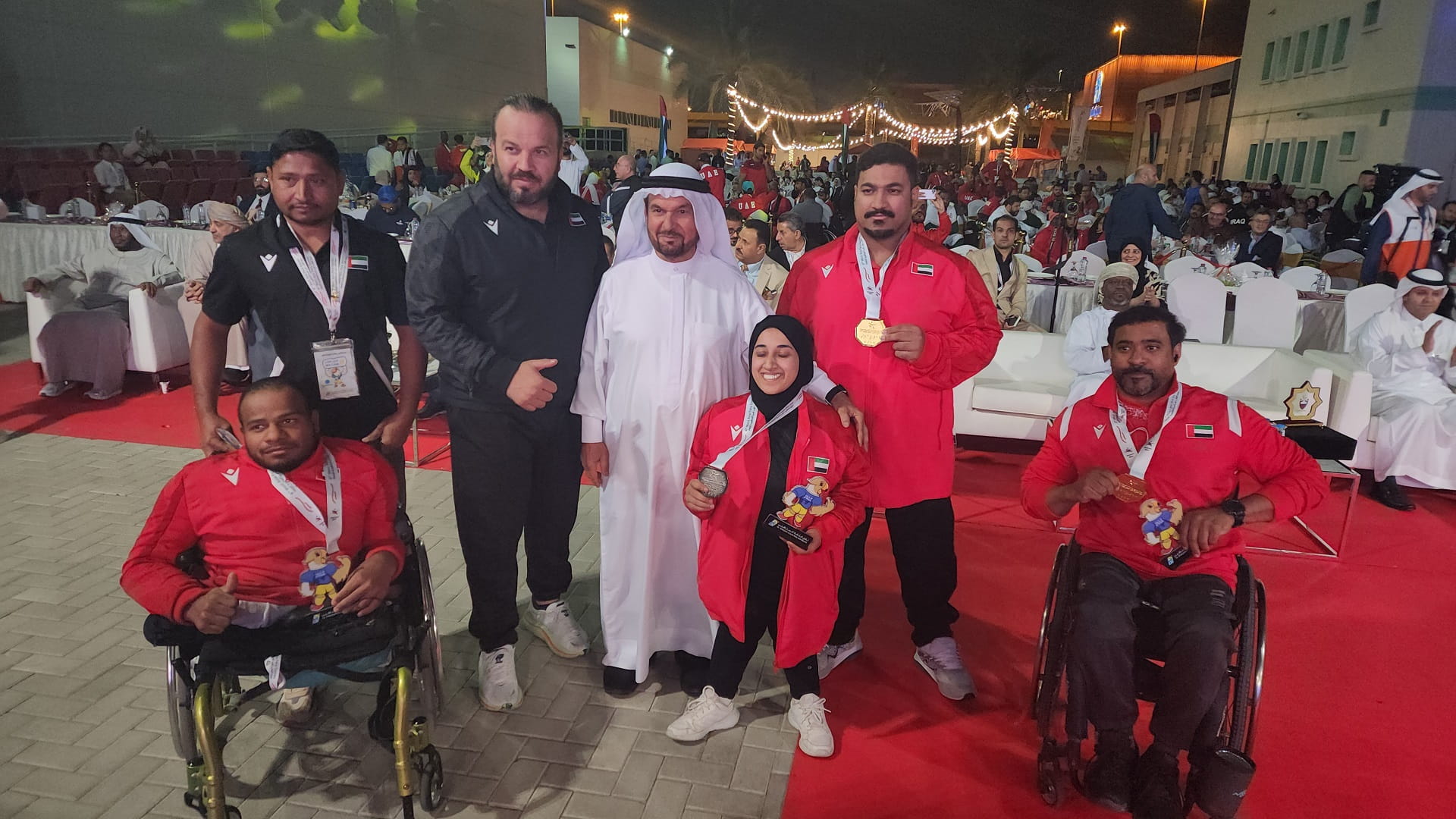 Image for the title: 4th West Asia Para Games concludes 