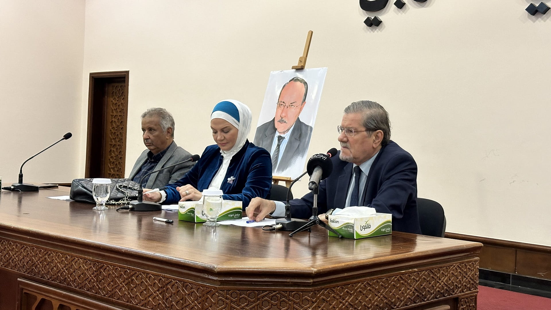 Image for the title: Arab Cultural Club commemorates late Izzat Omar