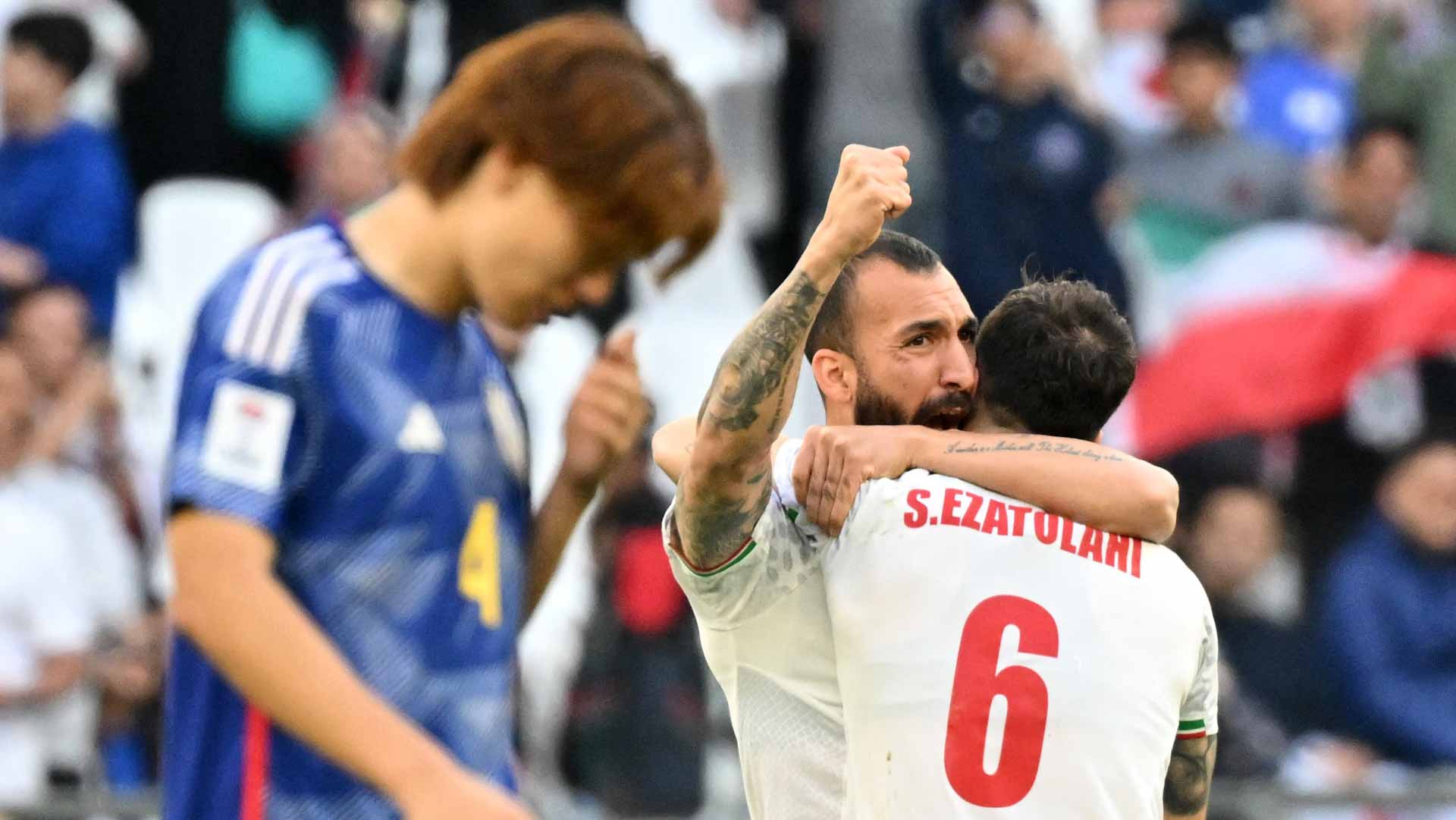 Image for the title: Qatar edge Uzbekistan to face Iran in AFC Asian Cup's semi-final 