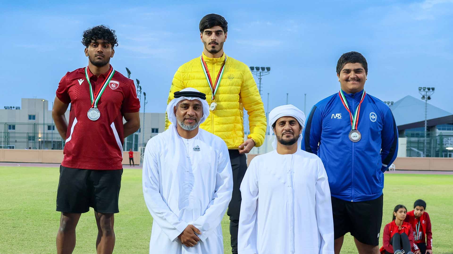Image for the title: Al Hamriyah wins 2 gold and 5 silver medals in Federation Cup 
