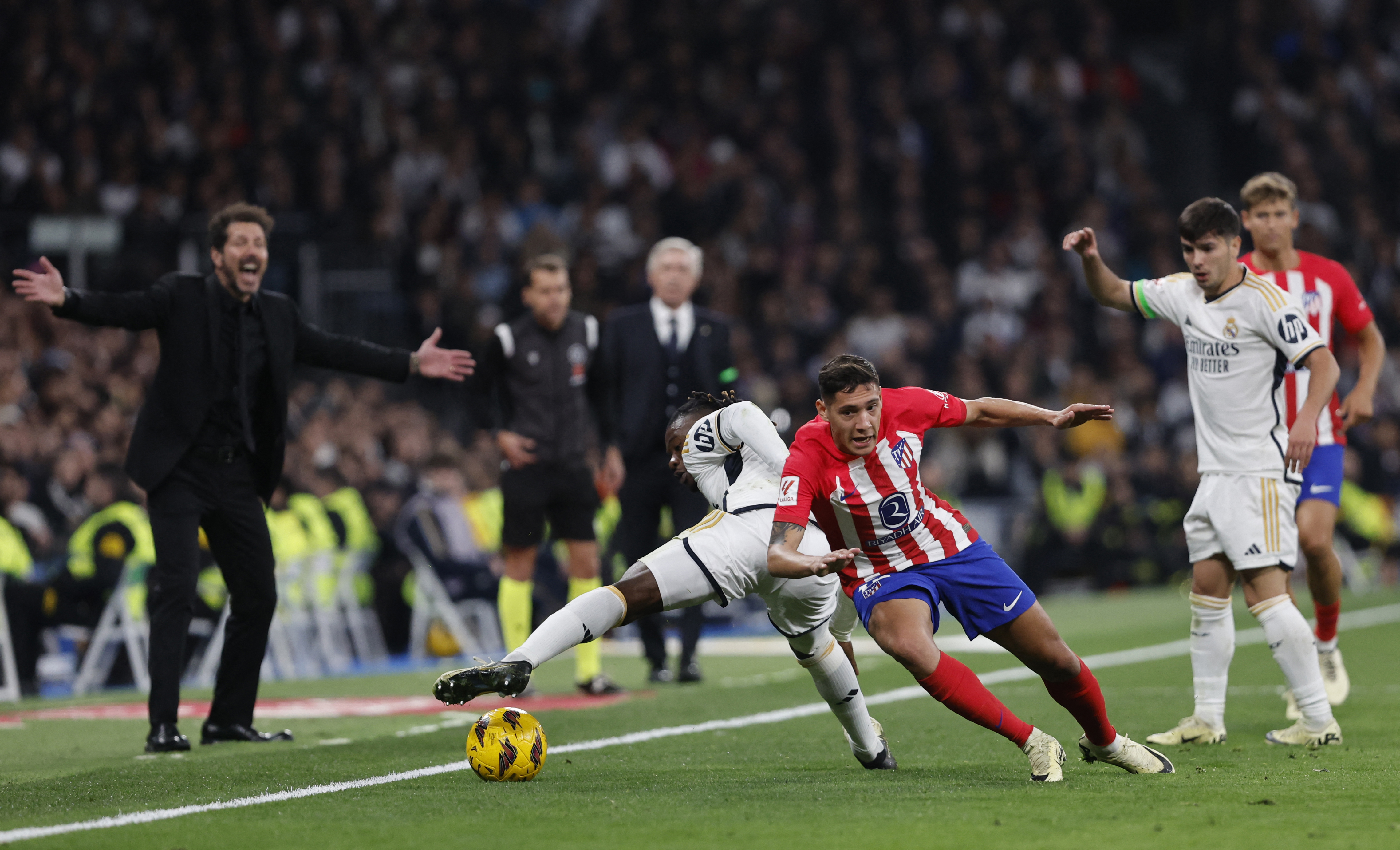 صورة بعنوان: التعادل الإيجابي يحسم ديربي مدريد في الدوري الإسباني 