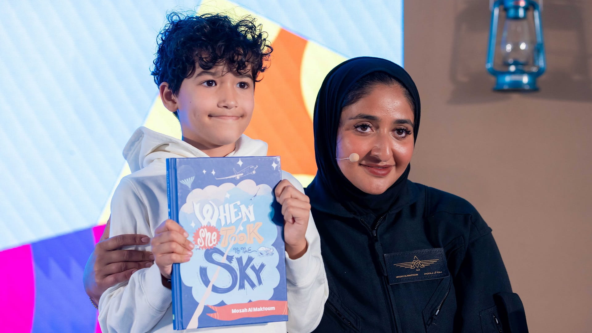 Image for the title: Kalimat launches “When She Took To The Sky” by Mozah Al Maktoum 