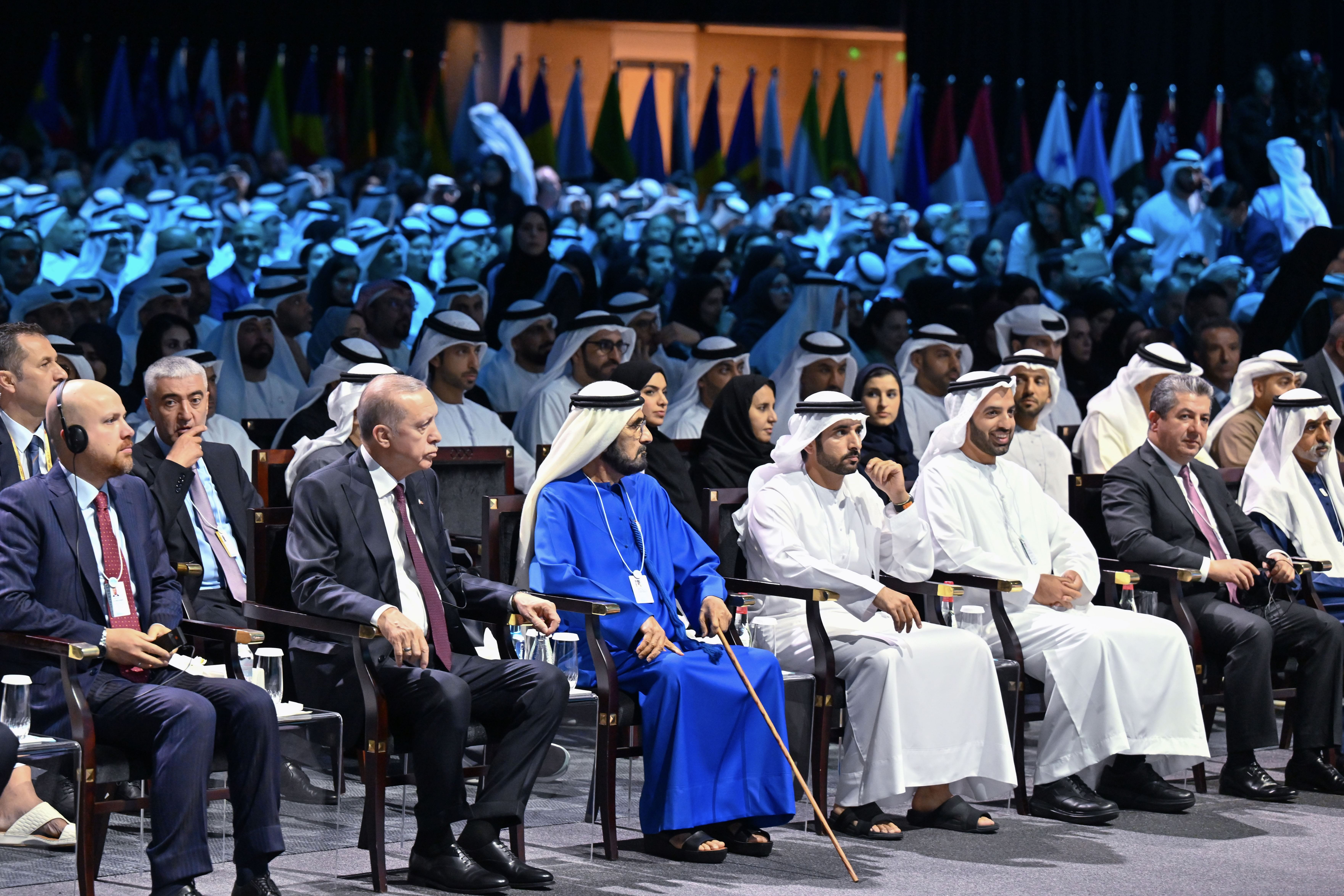 Image for the title: Mohammed bin Rashid attends Türkiye President’s address 