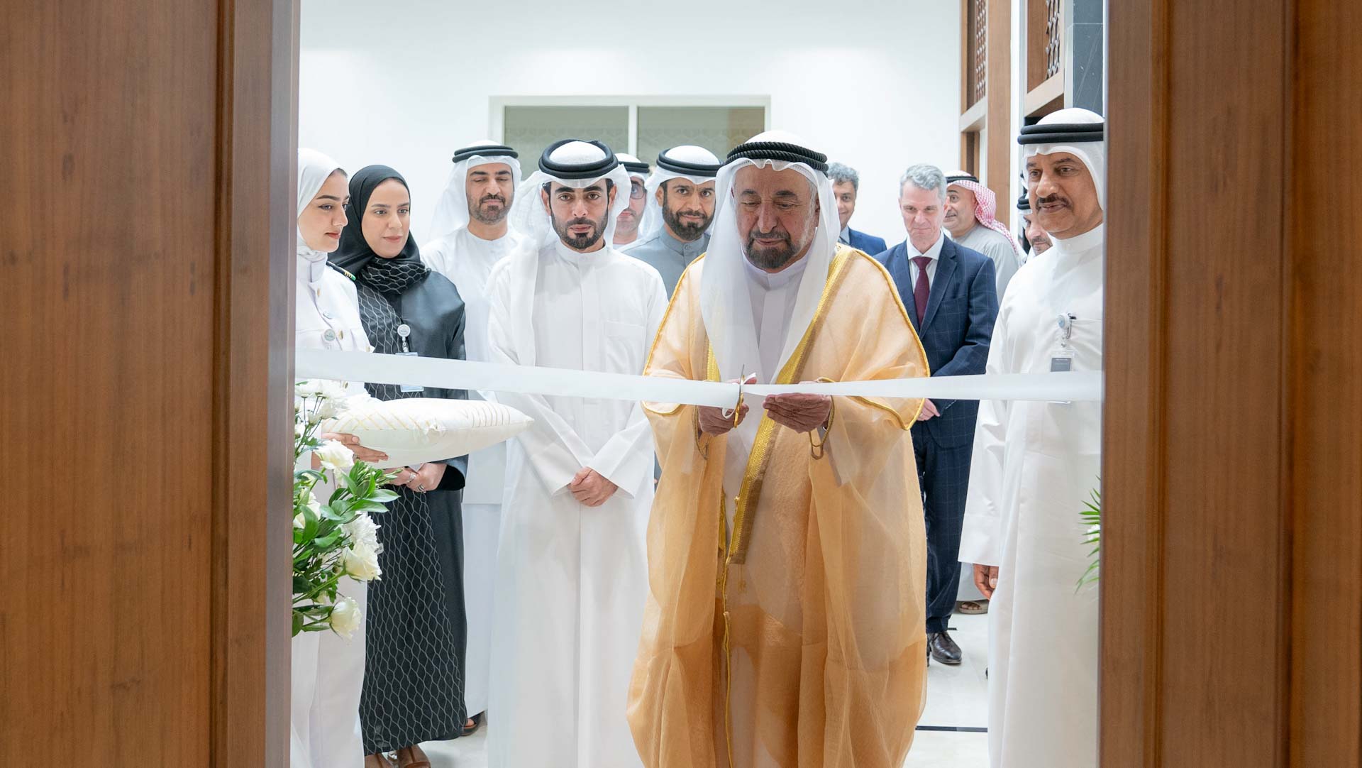 Image for the title: Sharjah Ruler inaugurates SMA’s Marine Simulation Centre 