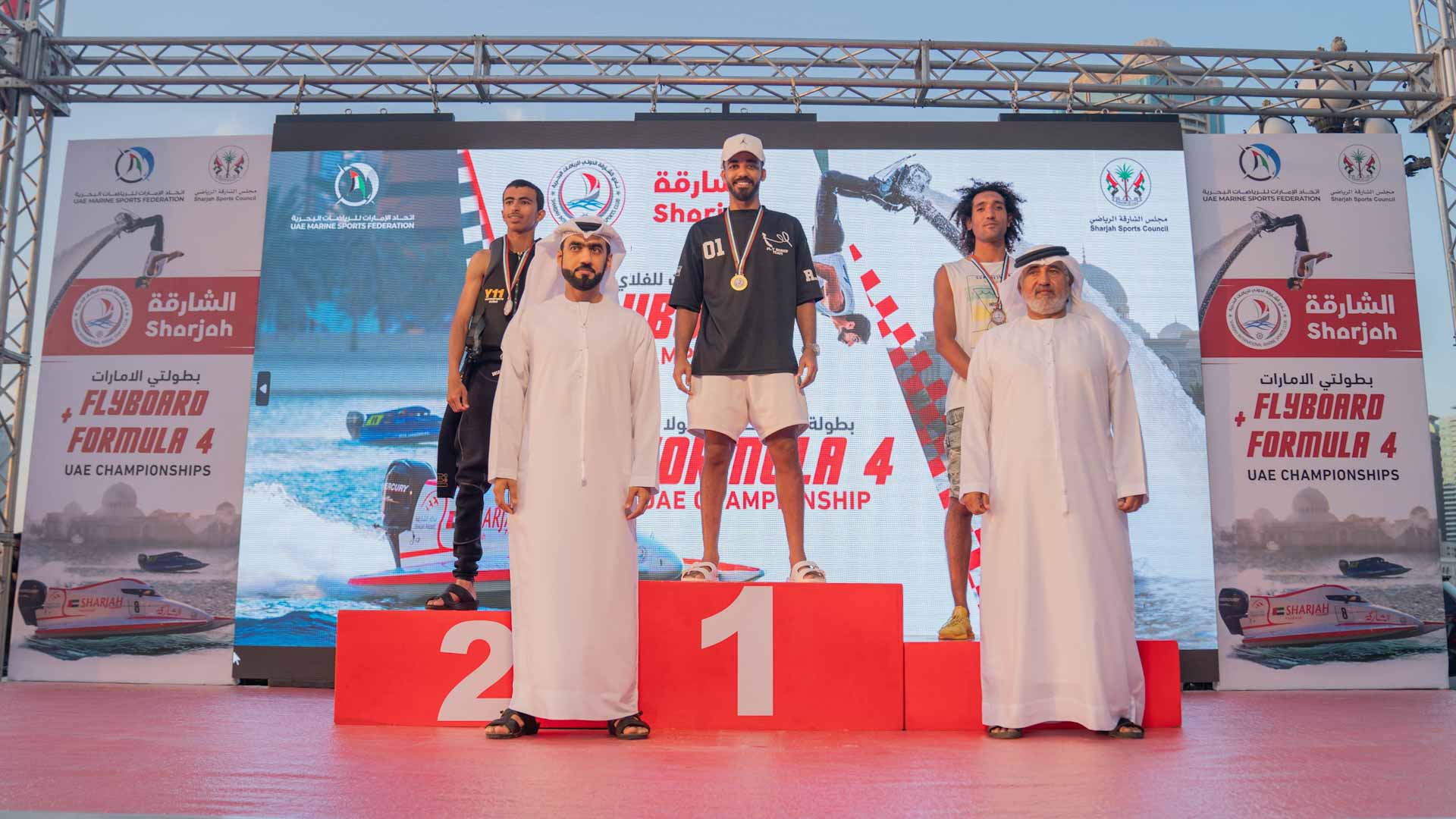 Image for the title: Obaid Mubarak, Champion of UAE Formula 4 