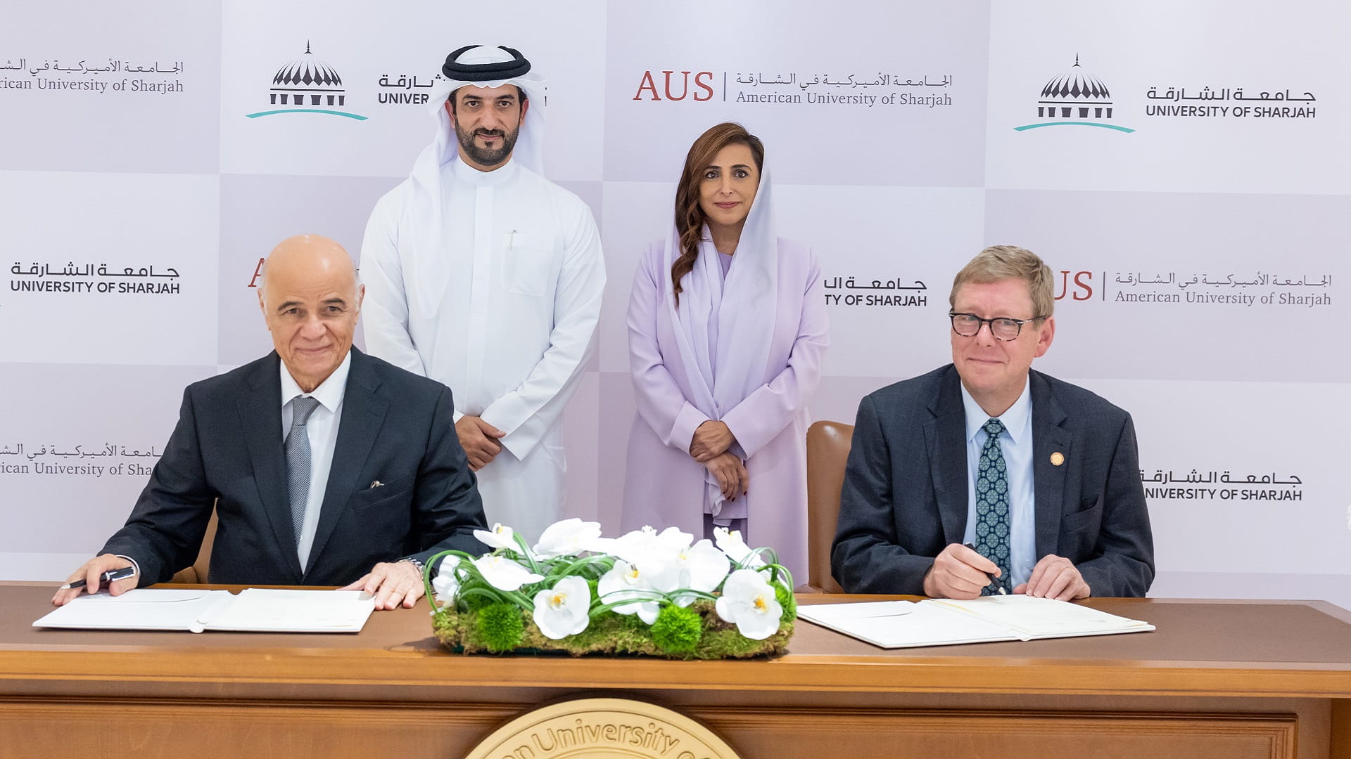 Image for the title: UOS, AUS sign MoU to foster stronger academic relationship 