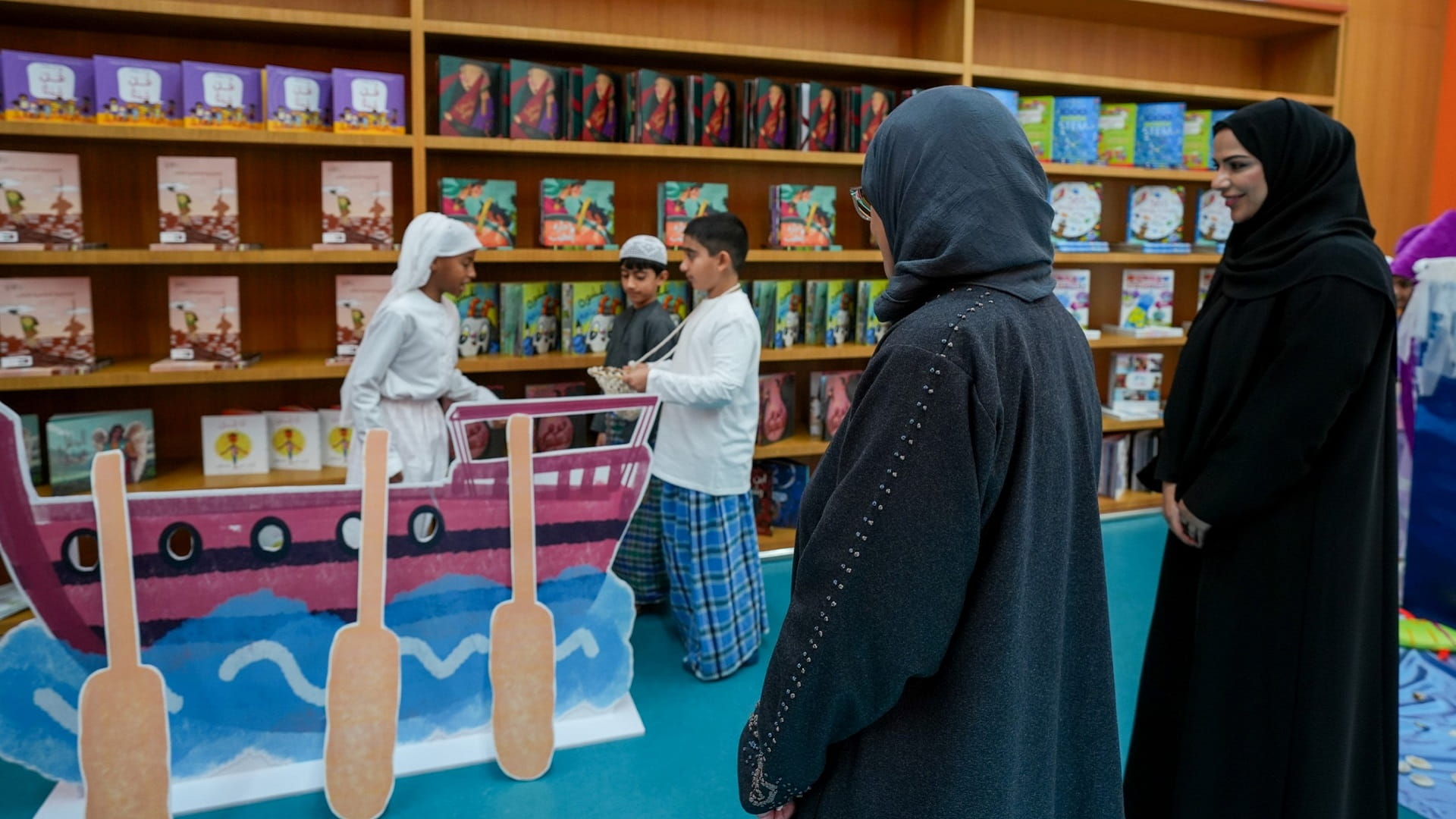 Image for the title: Jawaher Al Qasimi: structures are built to empower youngsters 