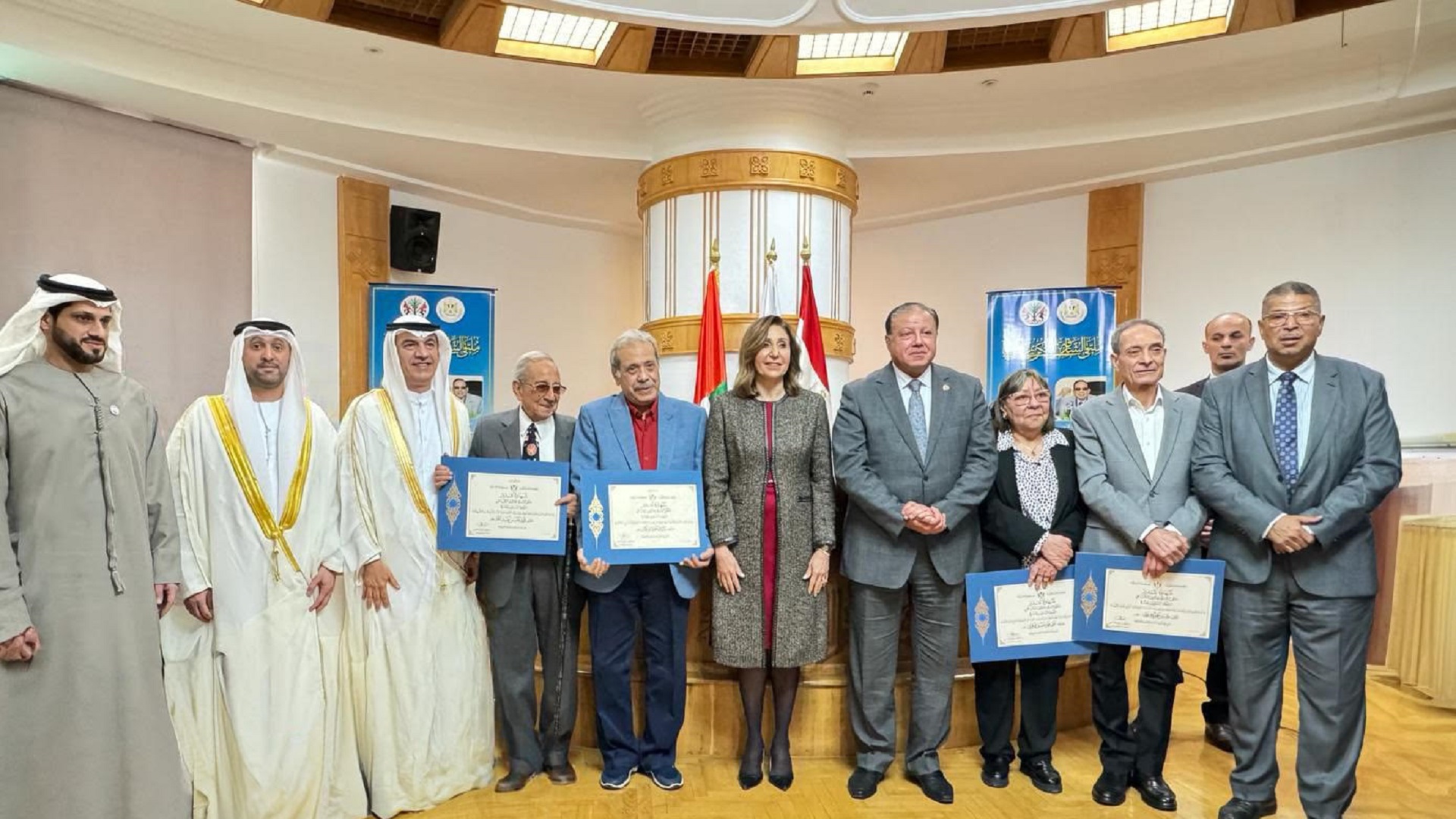 Image for the title: Sharjah celebrates four Egyptian innovators in Cairo 