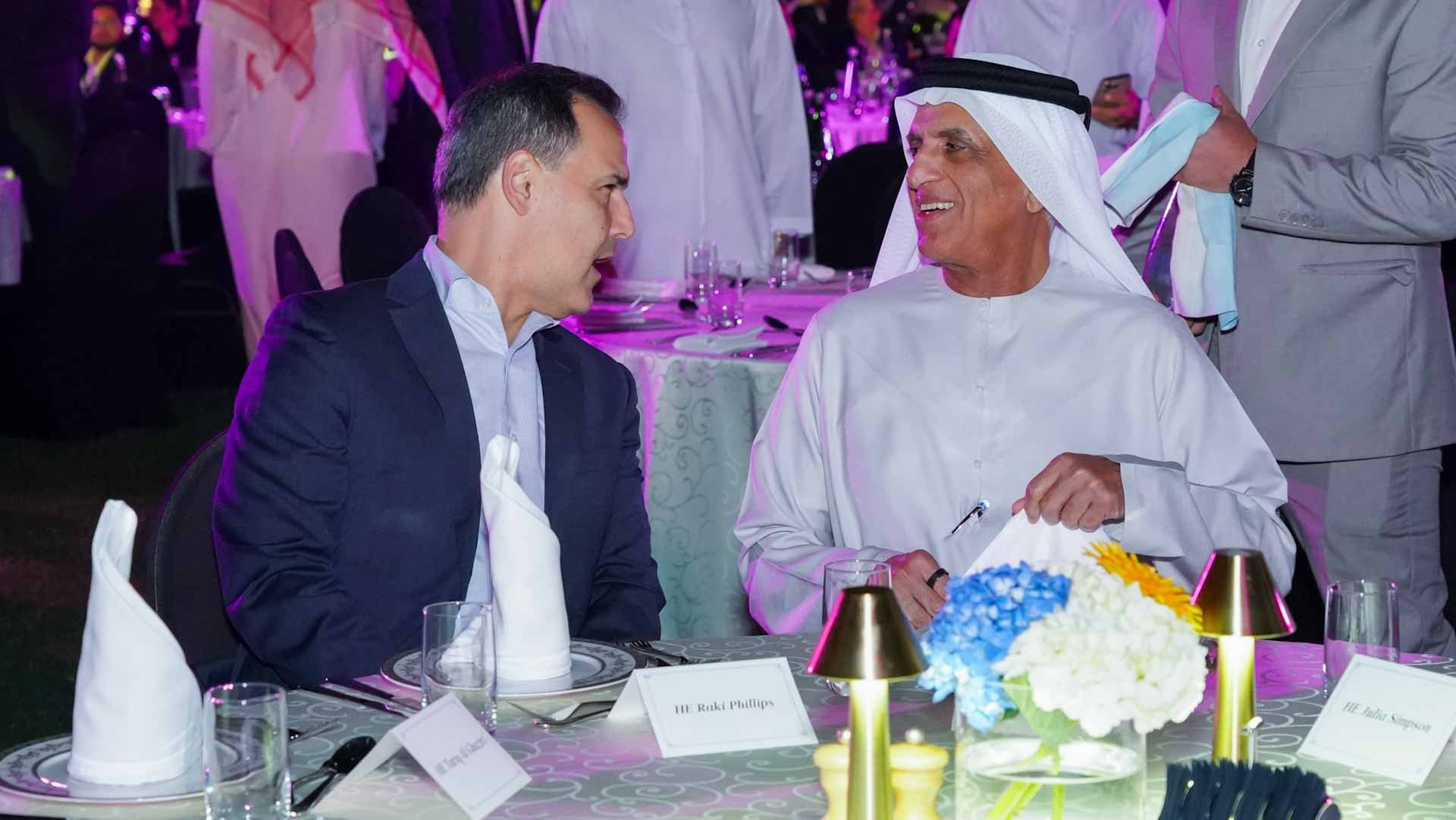 Image for the title: RAK Ruler attends reception for participants of AAS 