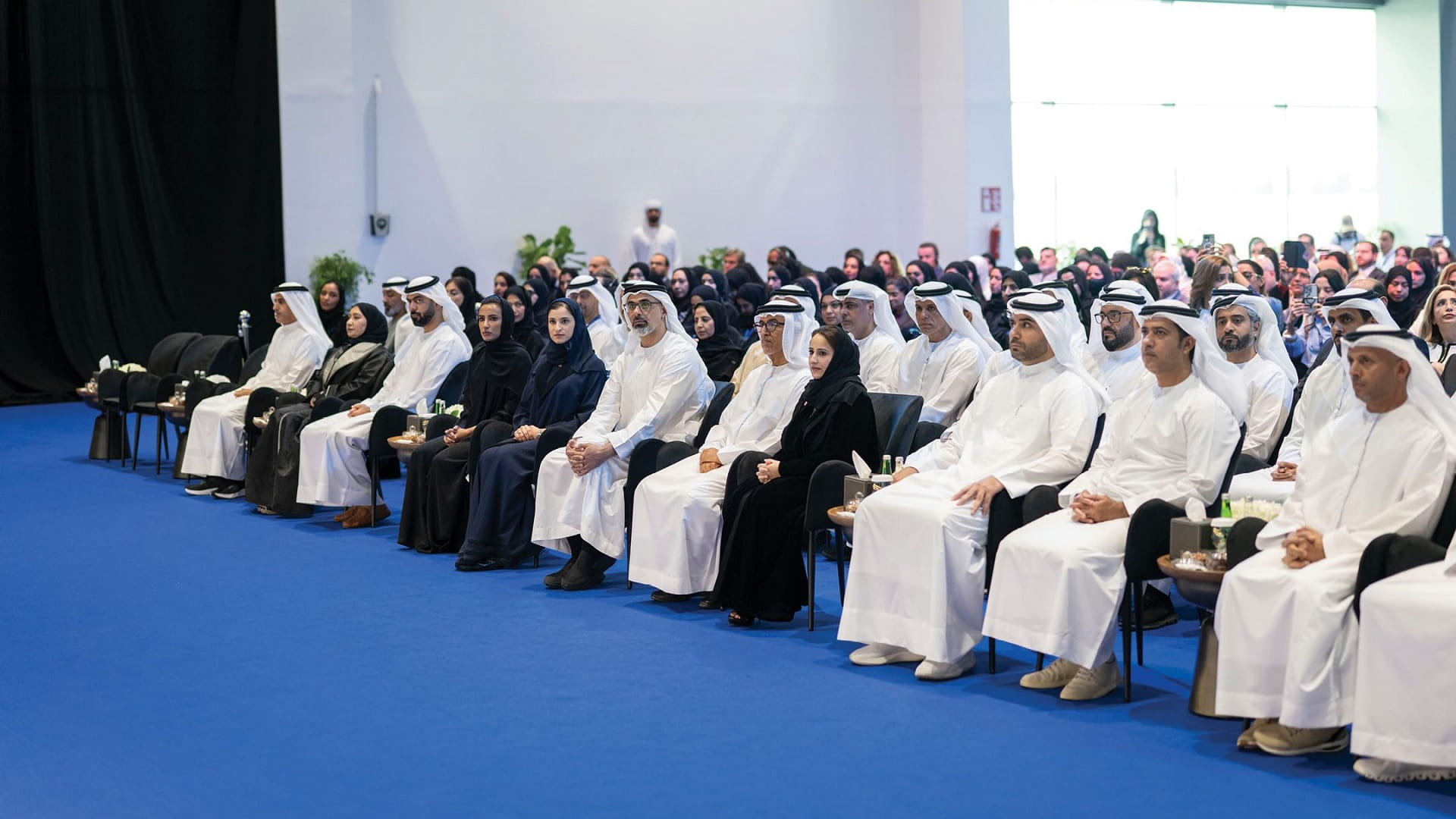 Image for the title: Khaled bin Mohamed bin Zayed attends Education First Forum 