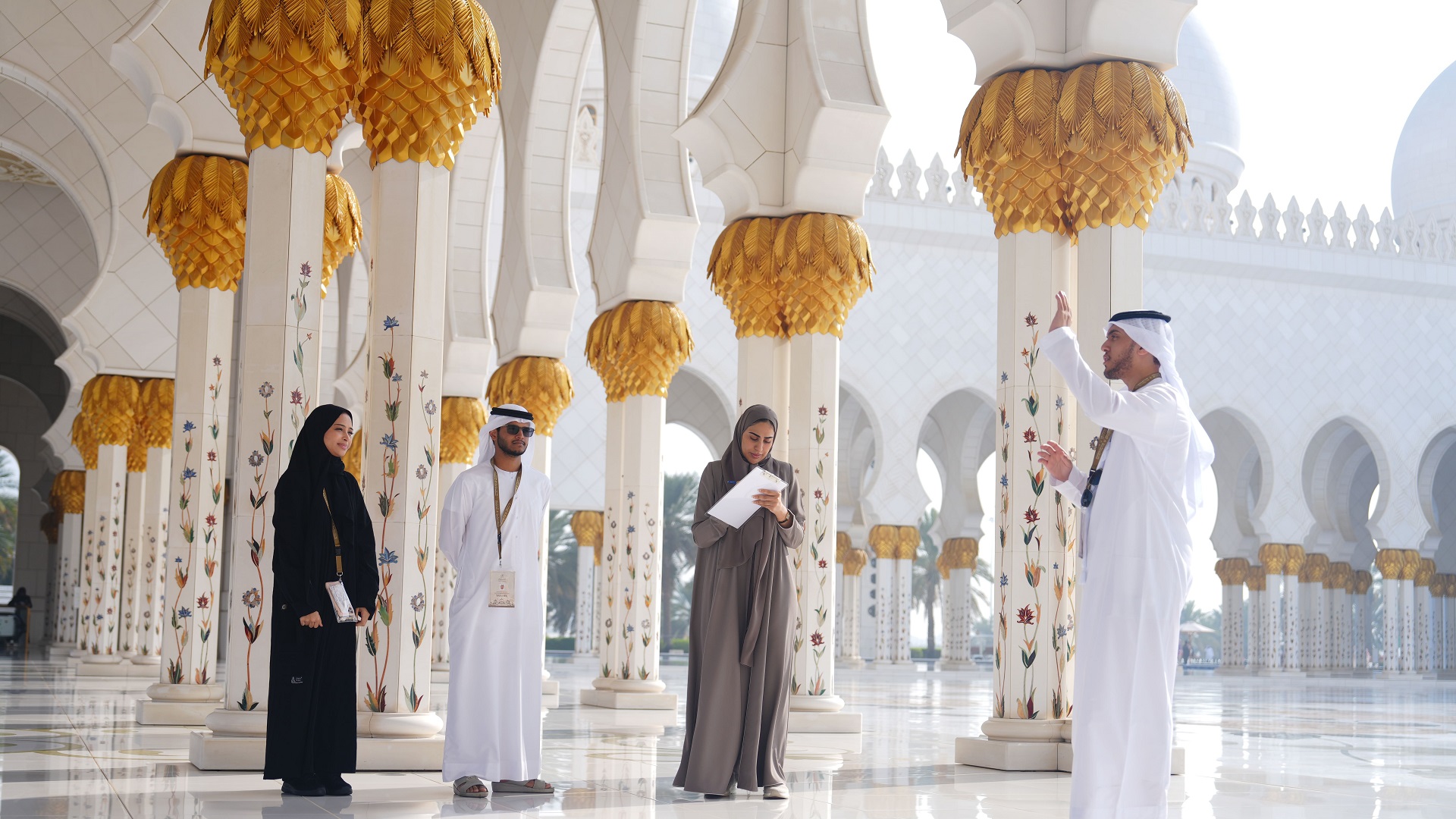 صورة بعنوان: مركز جامع الشيخ زايد الكبير: التحاق 25 متدرباً في برنامج ابن الدار 