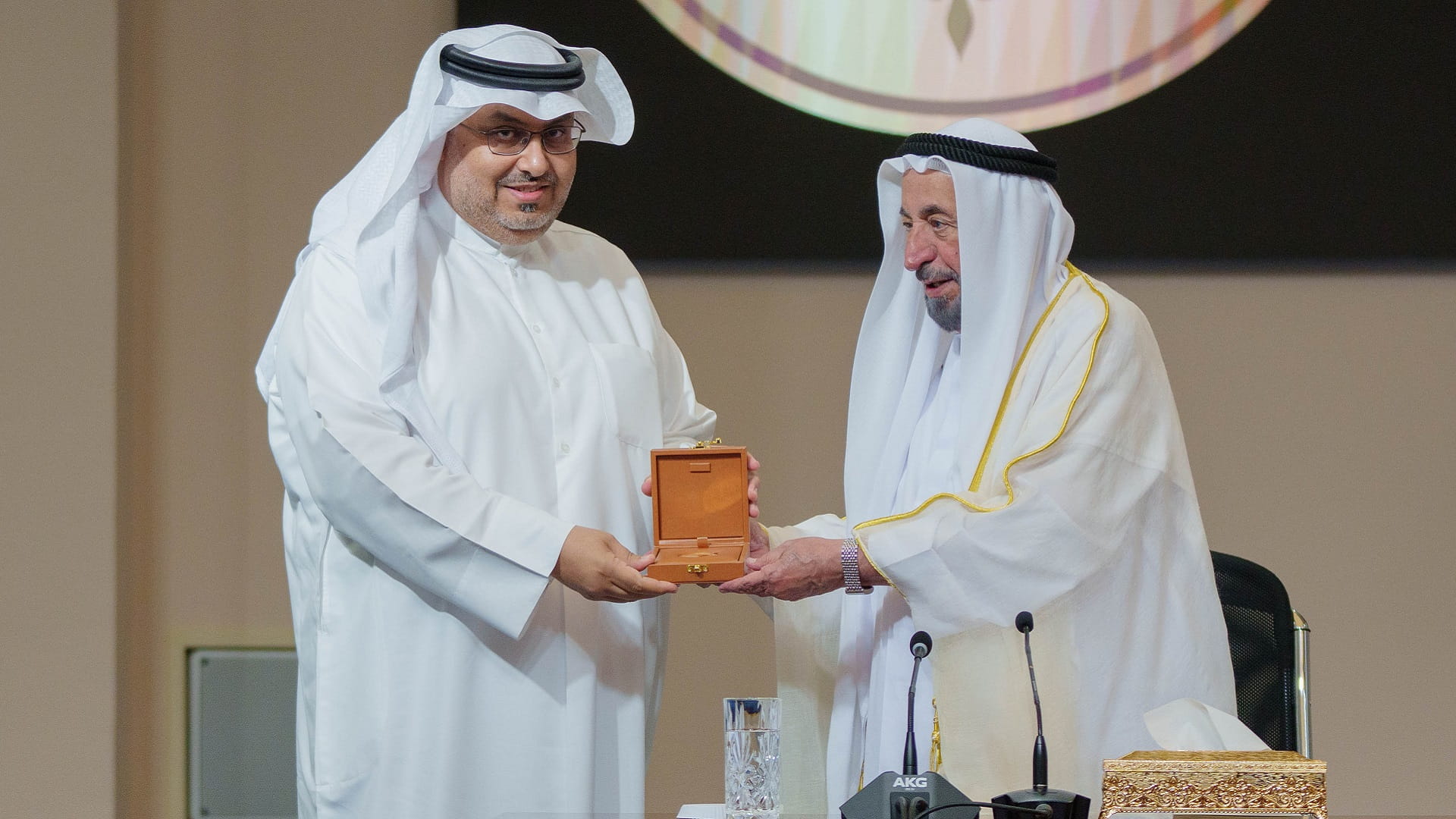 Image for the title: Sultan Al Qasimi honours ‘Qawafi Award 2023’ winners 