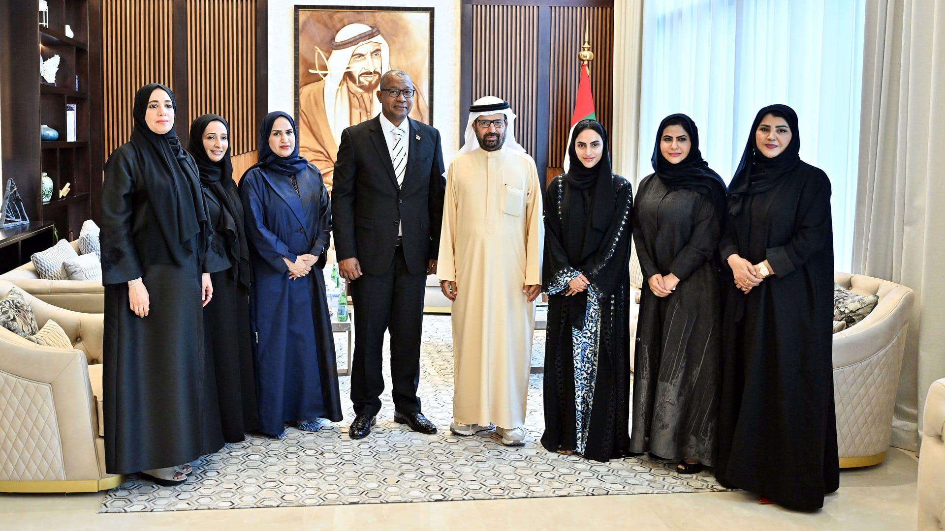 Image for the title: UAE and Seychelles discuss parliamentary relations 