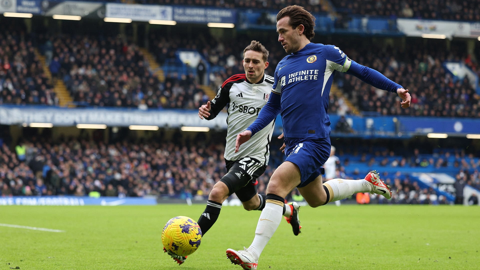 Image for the title: Palmer sinks Fulham to lift Chelsea gloom 