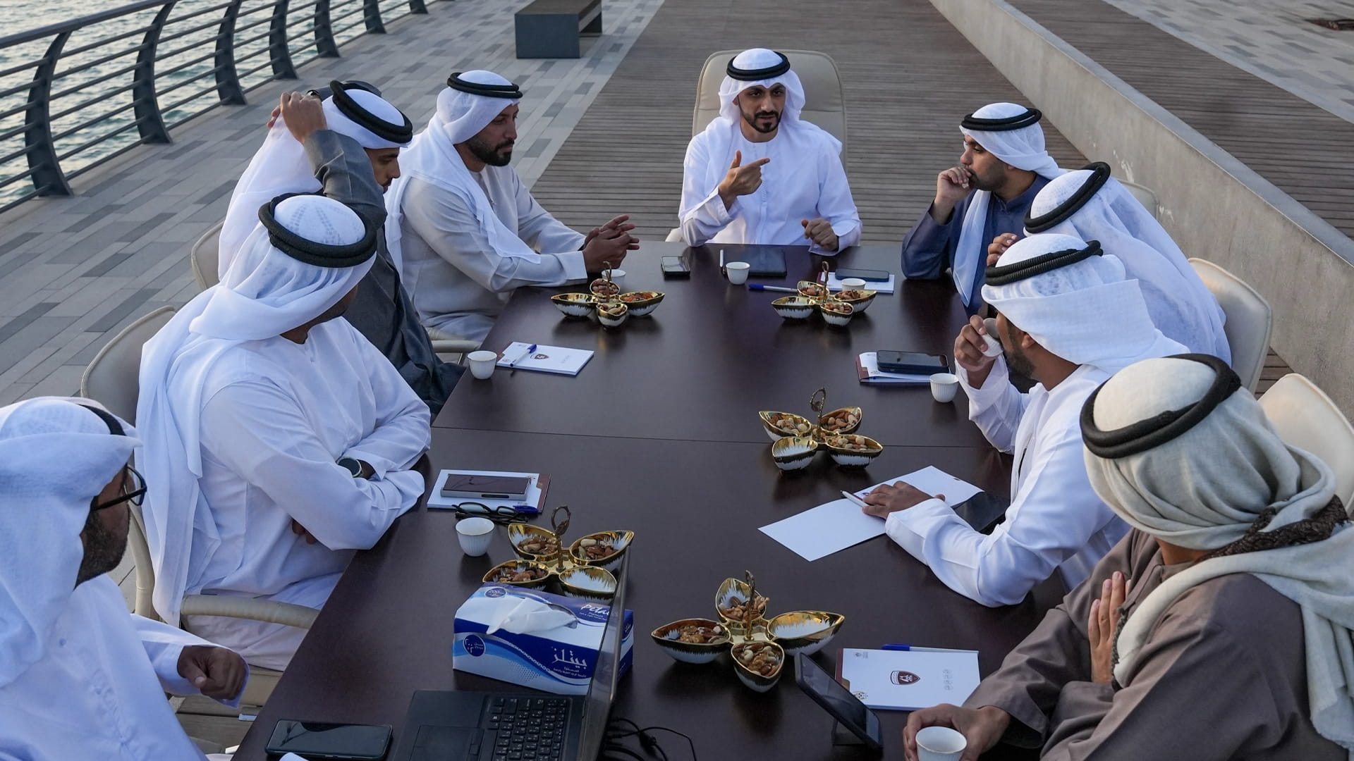 Image for the title: Al Hamriyah Club BOD hold its 2024 first meeting 