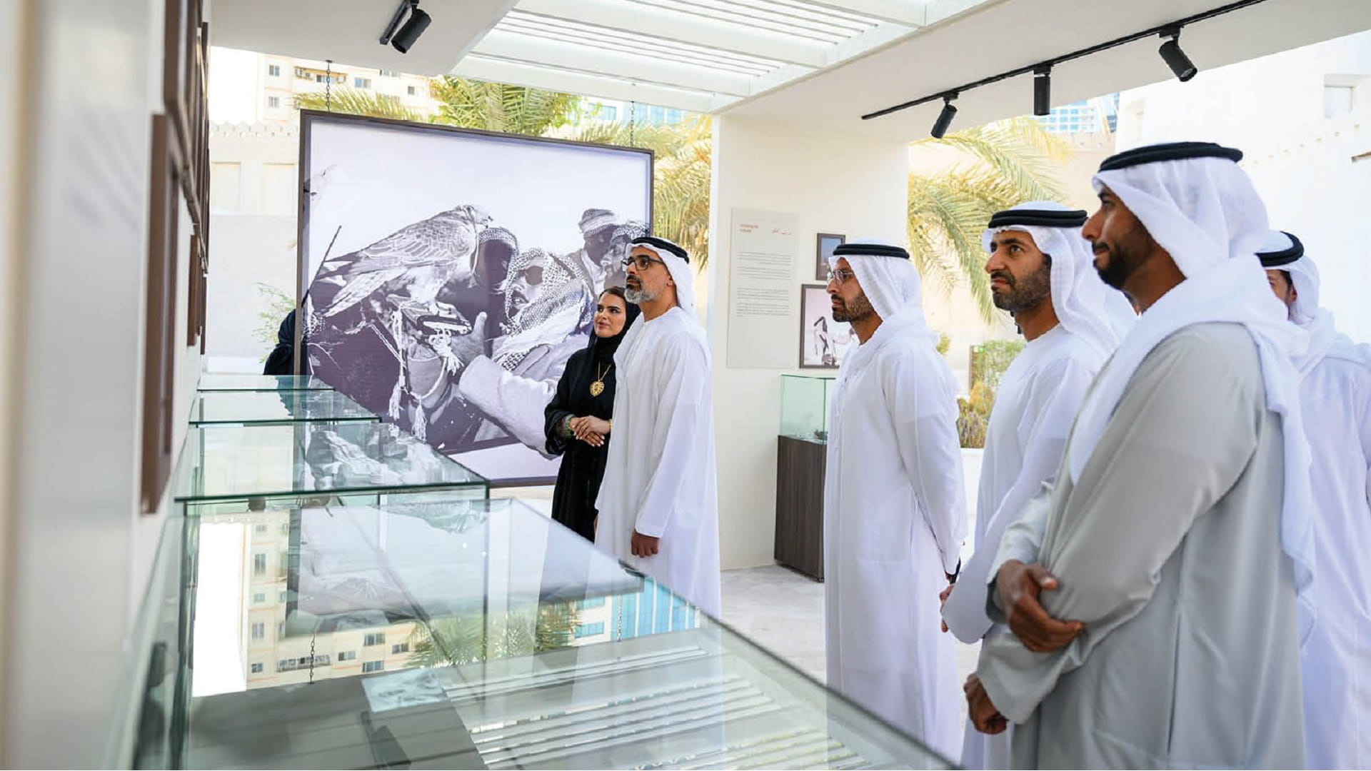 Image for the title: Khaled bin Mohamed bin Zayed visits Al Hosn Festival 