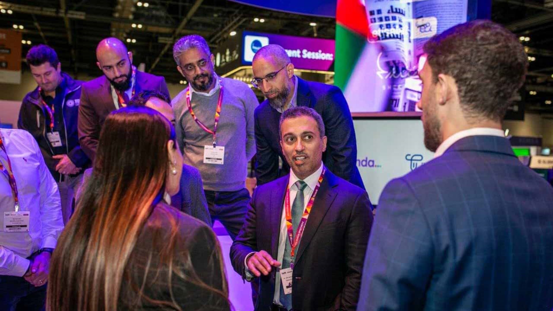 Image for the title: Al Falasi leads UAE delegation at Bett EdTech exhibition 
