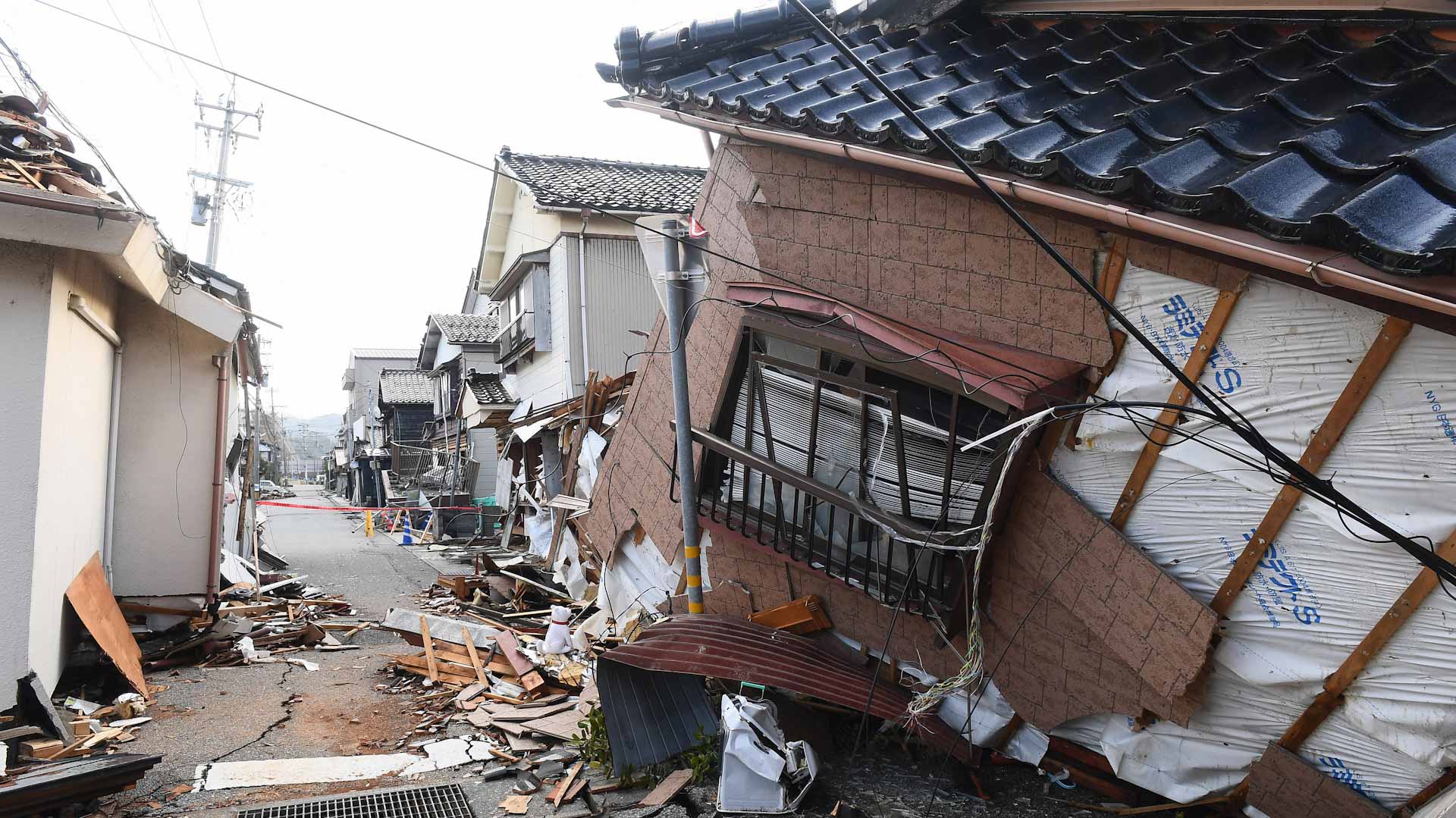 Image for the title: Japan says New Year quake damage could cost $17 billion 