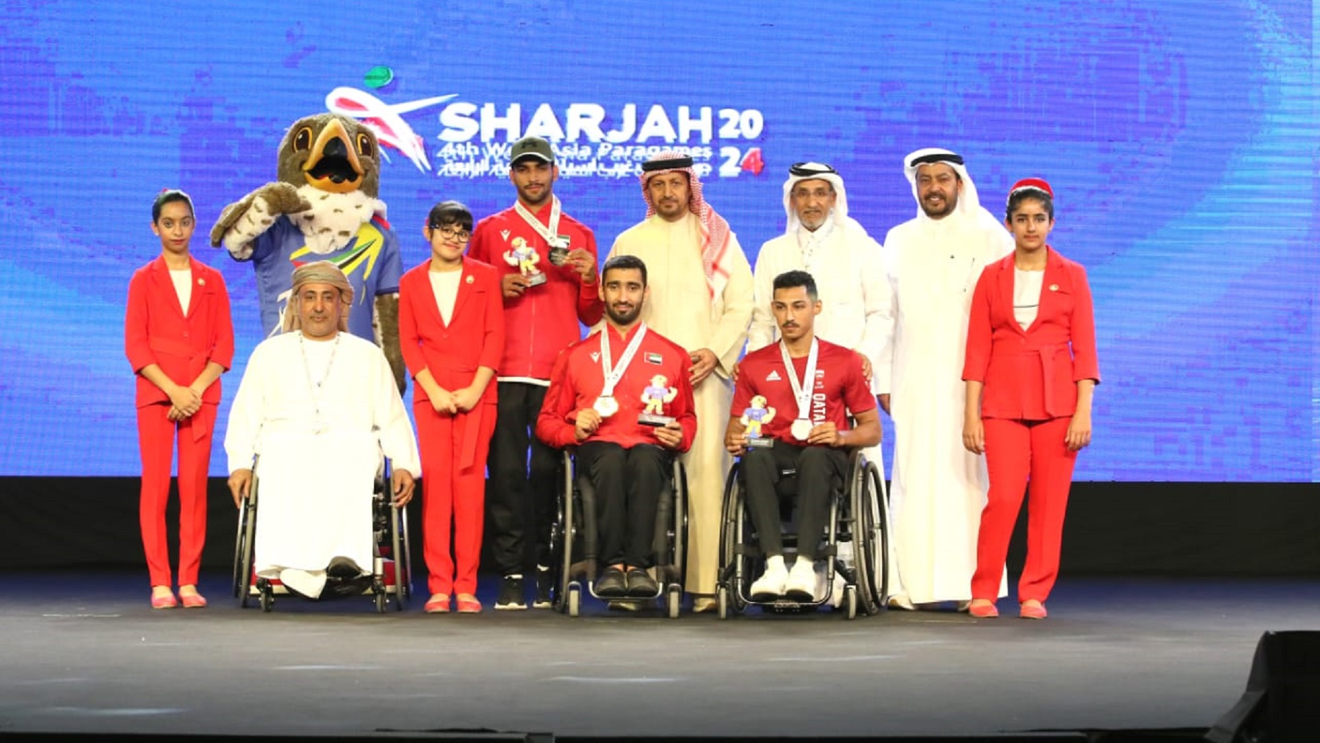 Image for the title: 25 medals for UAE in West Asia Para Games athletics 