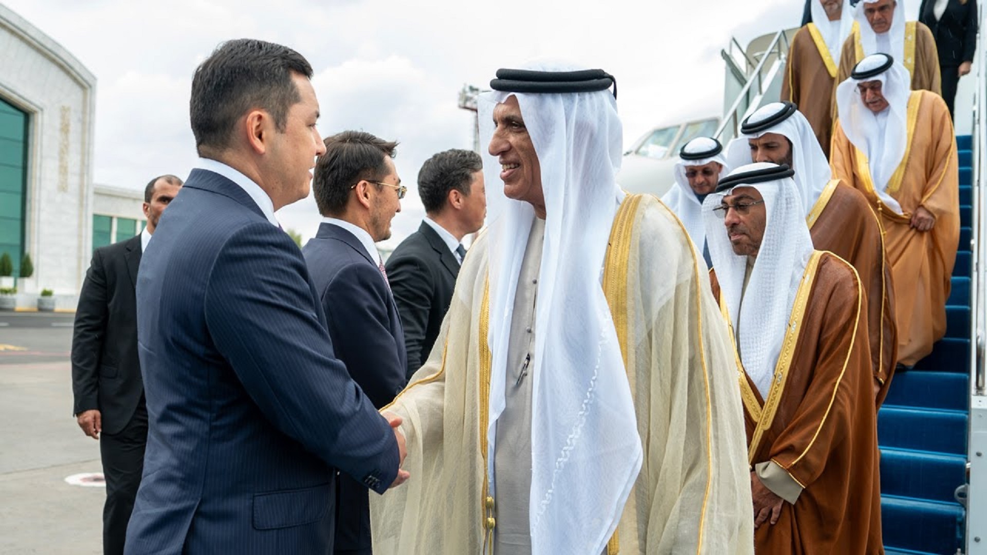 Image for the title: RAK Ruler leads UAE delegation to SCO Summit in Astana 