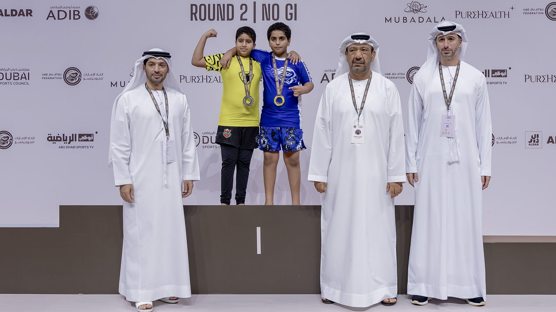 Sharjah Self-Defence wins Khaled bin Mohamed Jiu-Jitsu Champ.R2