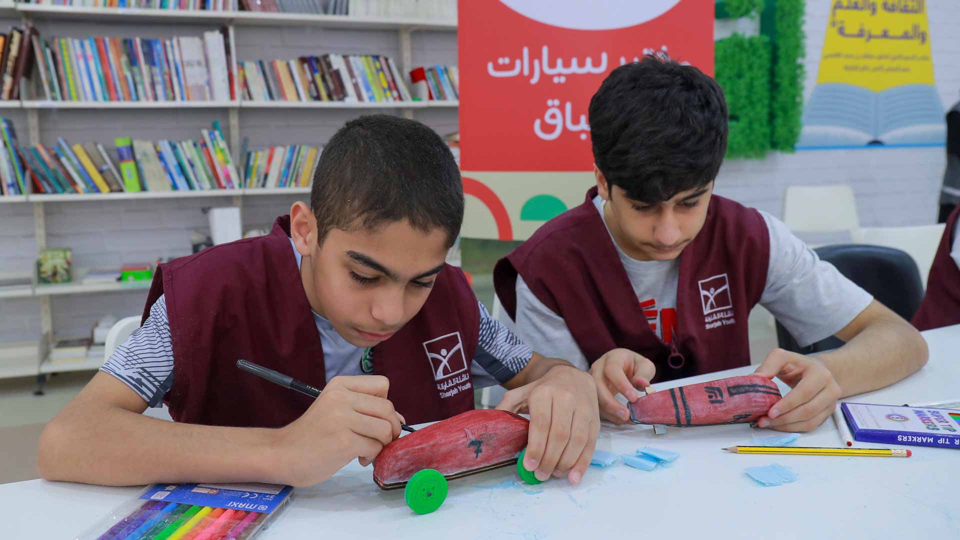 Image for the title: “Sharjah youth” sharpens skills in manufacturing race cars 