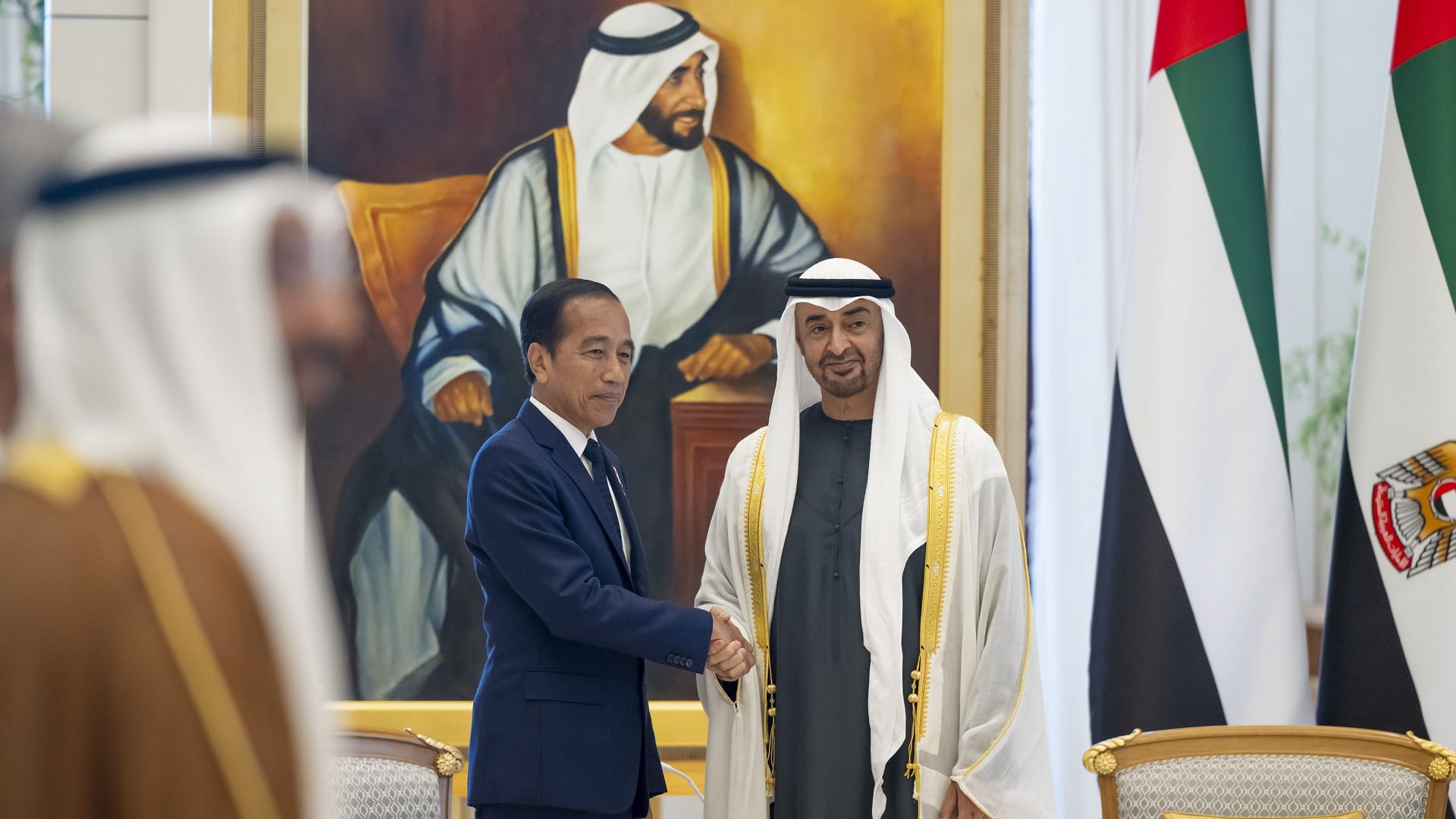 UAE, Indonesian Presidents Discuss Strategic Partnerships