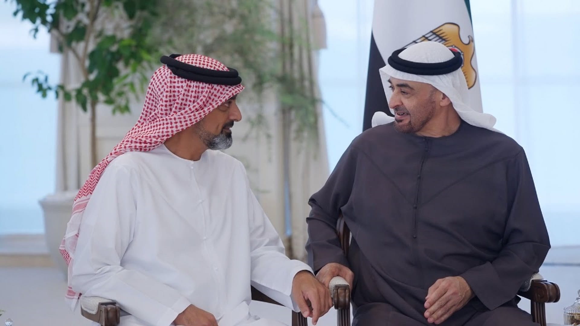 President of the UAE welcomes Crown Prince of Ajman