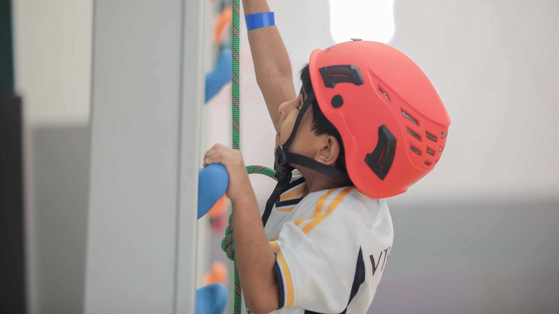 Image for the title: Sharjah Children’s summer camp offers climbing activities 
