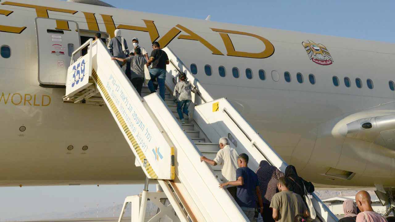 Image for the title: UAE and WHO to urgently evacuate 148 Palestinians to Abu Dhabi 