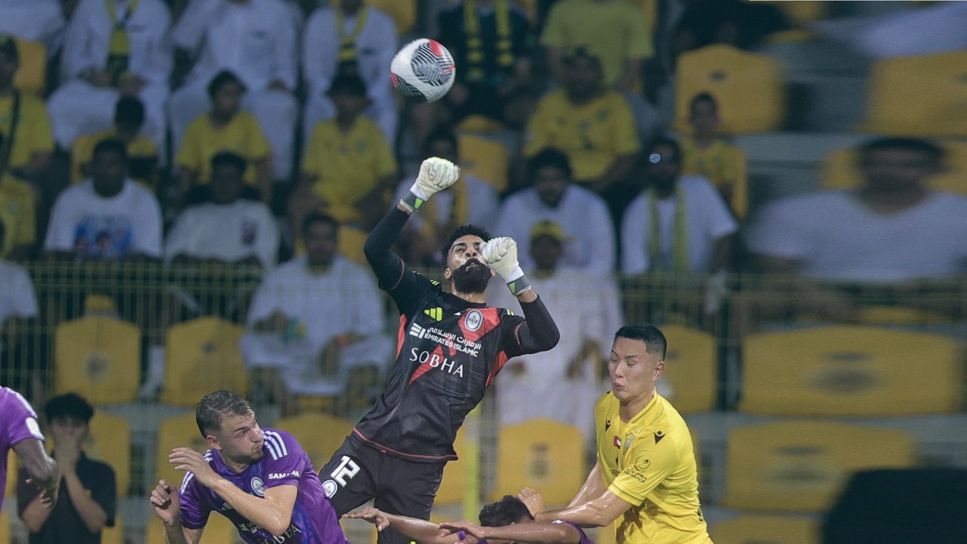 صورة بعنوان: الوصل يفوز على النصر في ليلة التتويج بدوري أدنوك للمحترفين 