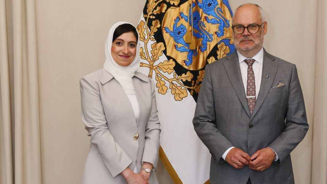 Image for the title: UAE Ambassador presents credentials to President of Estonia 