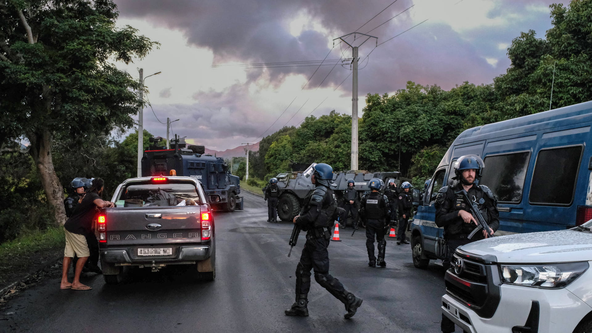 In New Caledonia…these demanding freedom and independence are ready to be imprisoned