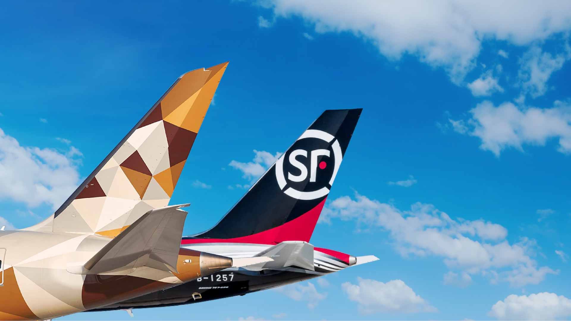Image for the title: Etihad Cargo expands partnership with China's SF Airlines 