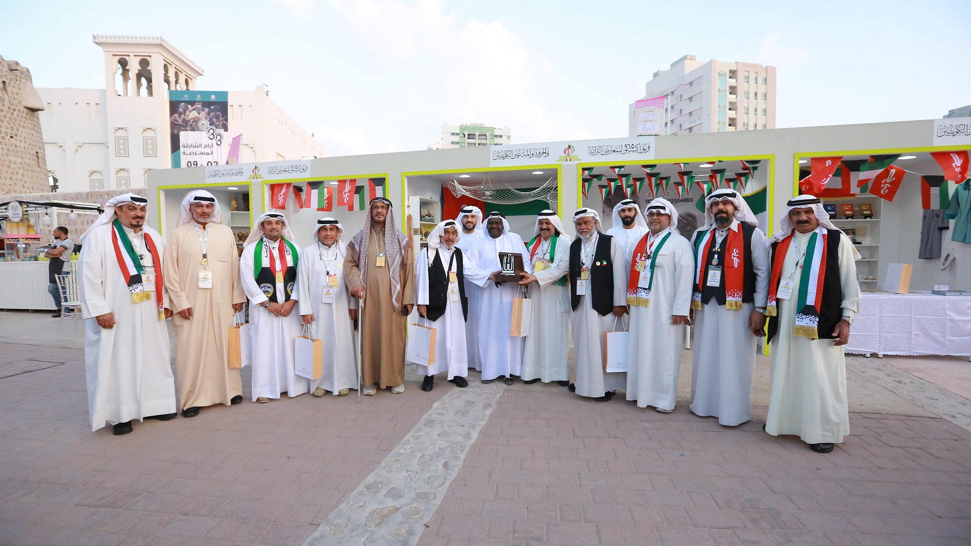 Image for the title: Al Dhaid’s heritage overlooks present from SHD’s windows 