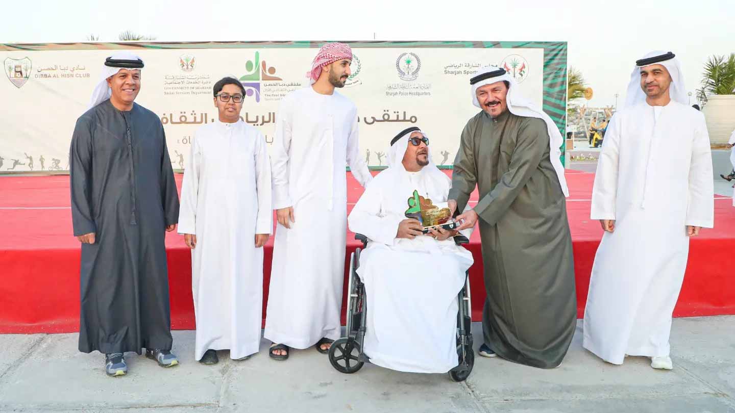 Image for the title: Dibba Al Hisn Club honours winners of OSFA 