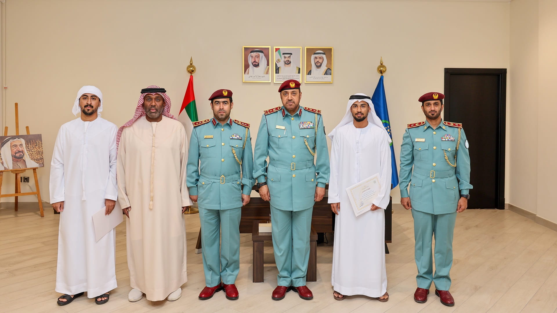 Sharjah Police Honours Members For Their Excellence   34353535 