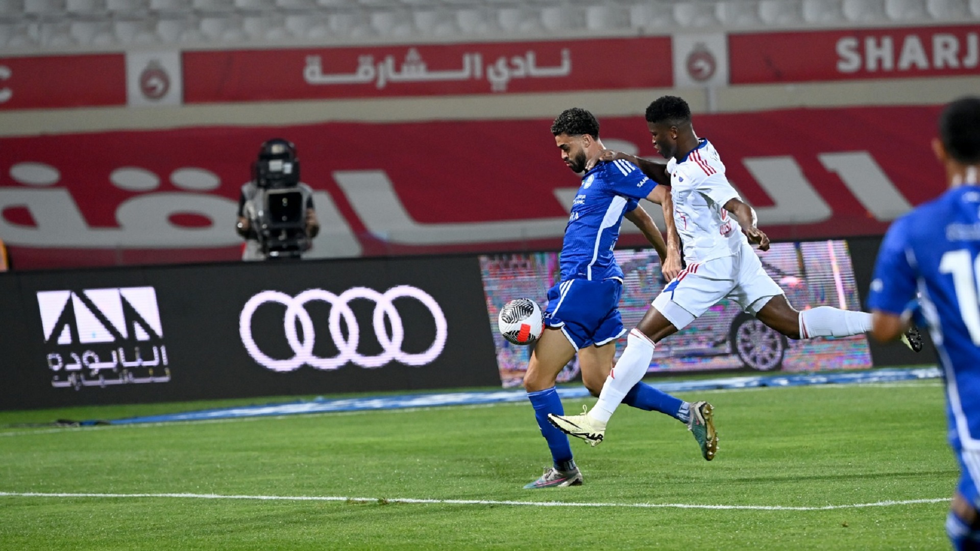 صورة بعنوان: الشارقة يتعادل مع النصر في دوري أدنوك للمحترفين 