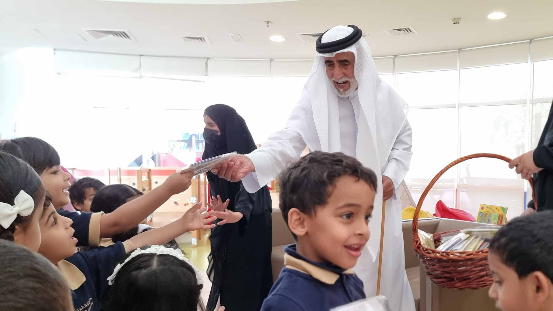 Image for the title: Central Region’s Student Parents Council visits Al Thumaid Nursery 