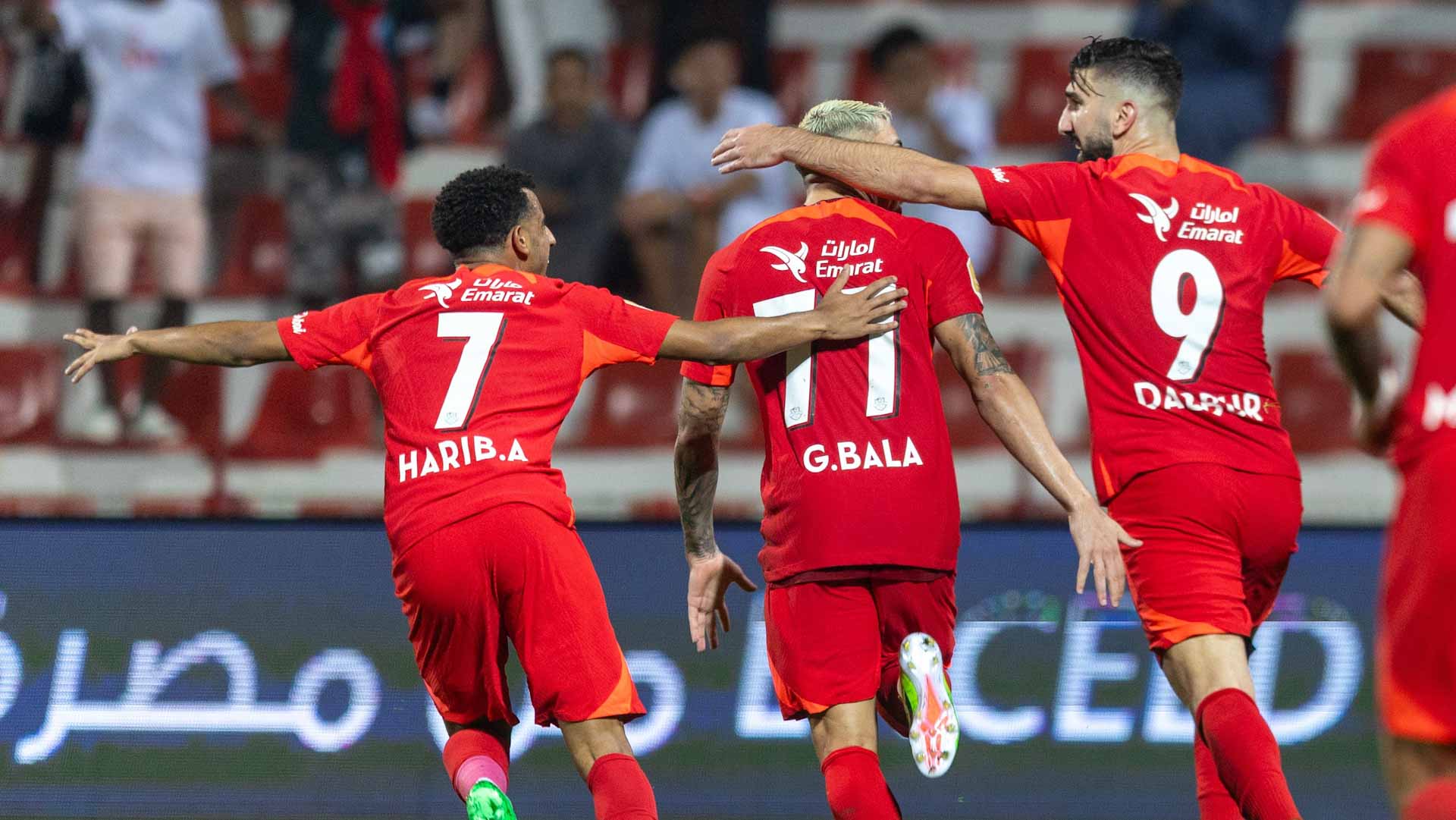 Image for the title: Al Ahli Youth team defeats Al Batayeh 